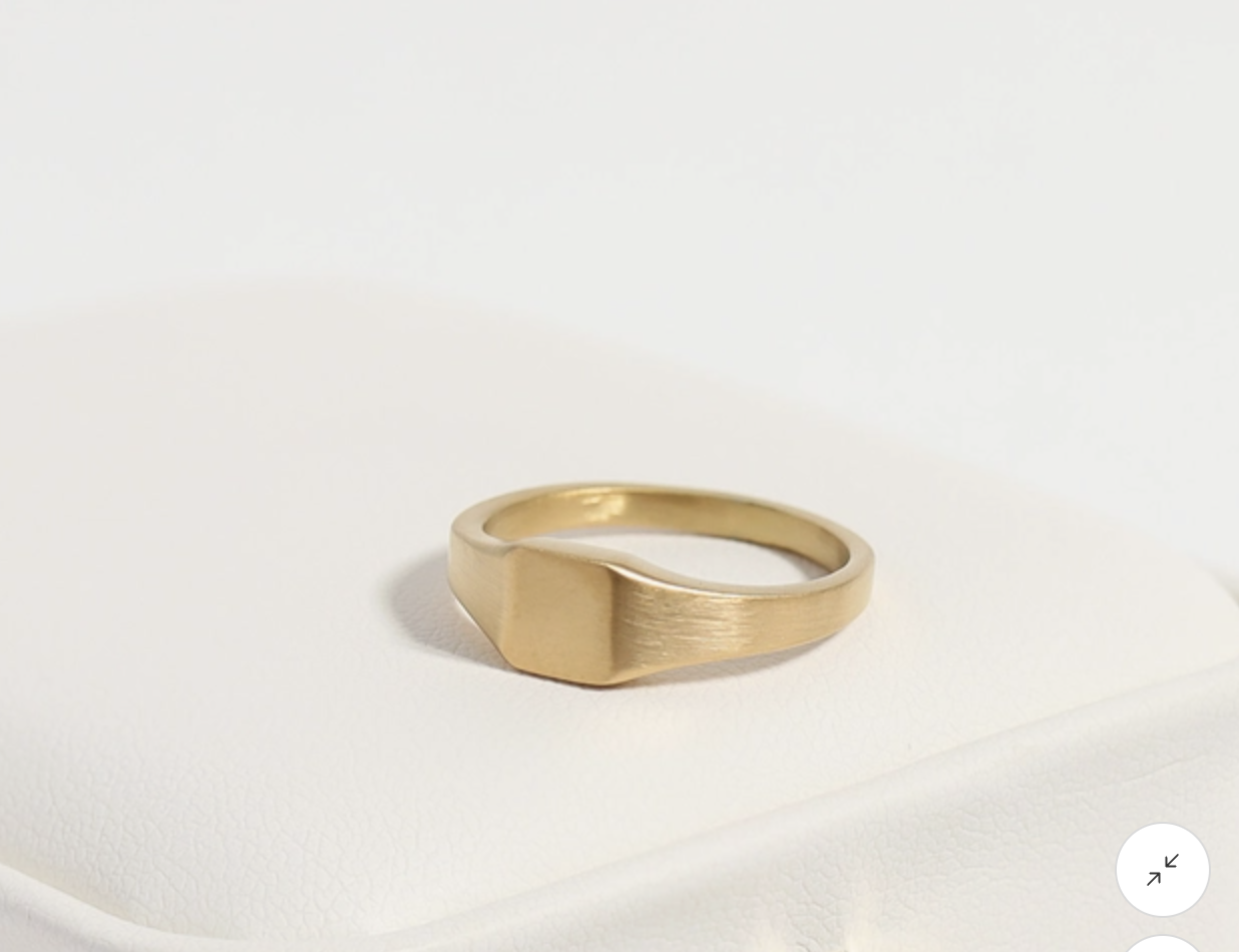 Custom Engravable Signet Ring