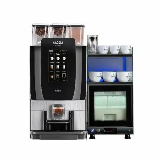 GAGGIA - G100 Fresh Milk
 #coffeebeans #coffeemachines #vendingmachines #coffeetime #coffeevibes #vendinglife #homebrewing #beanstagram #coffeelovers #freshbrew