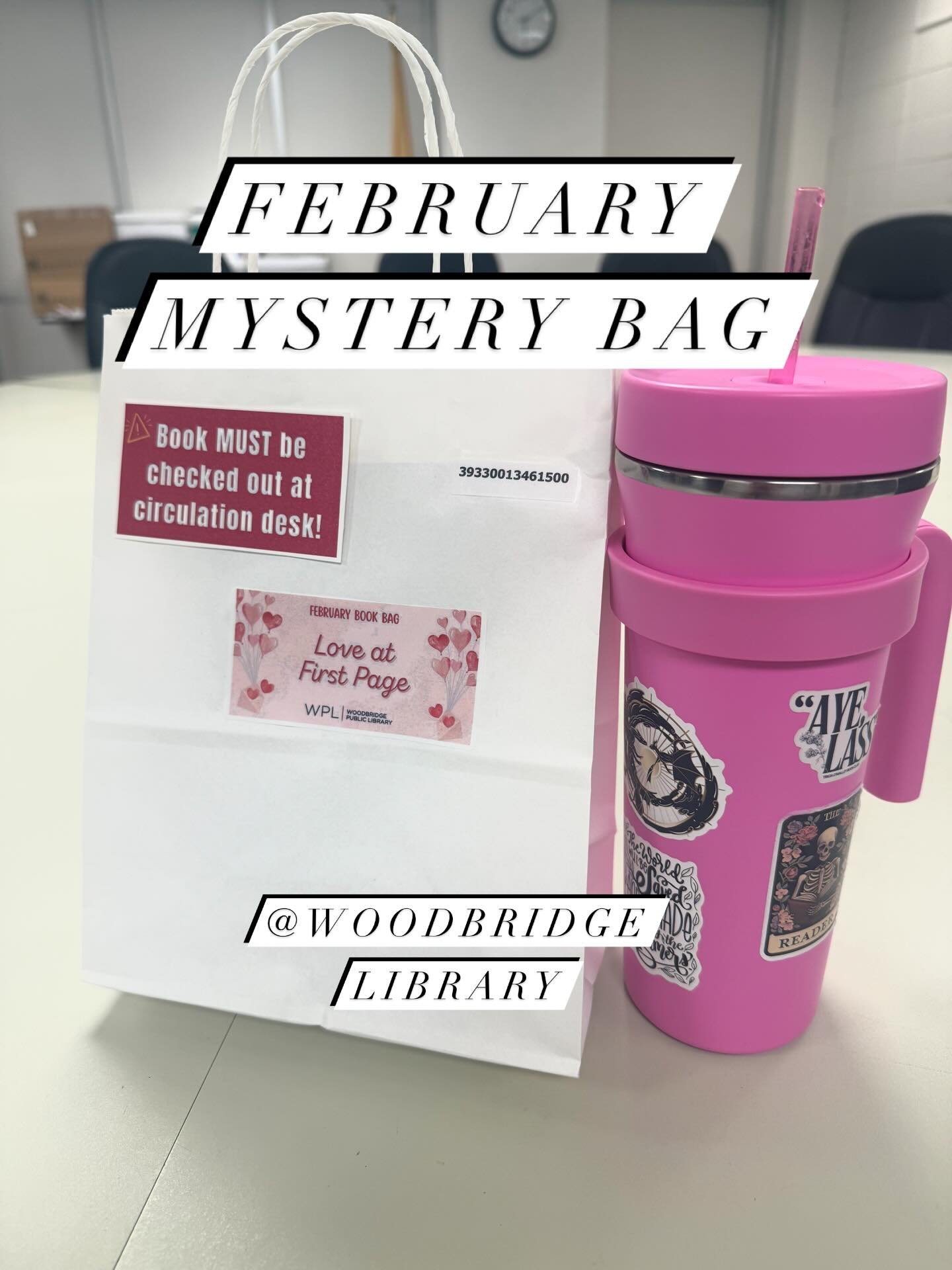 With Valentine&rsquo;s Day right around the corner I couldn&rsquo;t resist the allure of the February Book Bag @woodbridgelibrary. I&rsquo;m excited to dive into this second chance romance ❤️💌