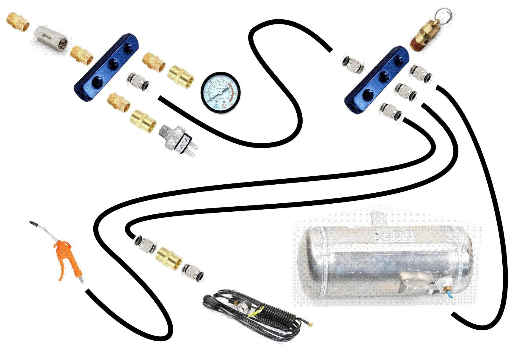 DIY Onboard Air System for Overlanding under £</span>200