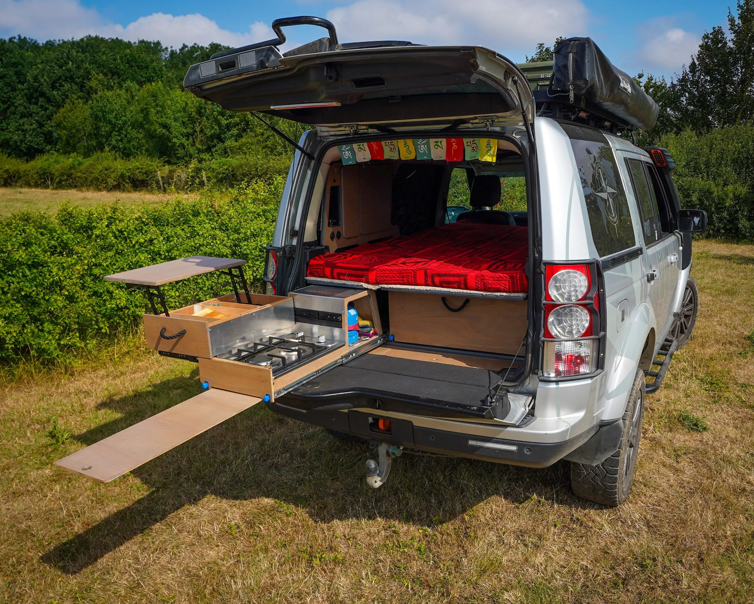 A comfortable bed, a practical slide-out kitchen, and one feature we wouldn&rsquo;t build without again&mdash;the ability to cook with the tailgate closed. Less wind, fewer cooking smells inside, and a setup that&rsquo;s ready in minutes. Even better