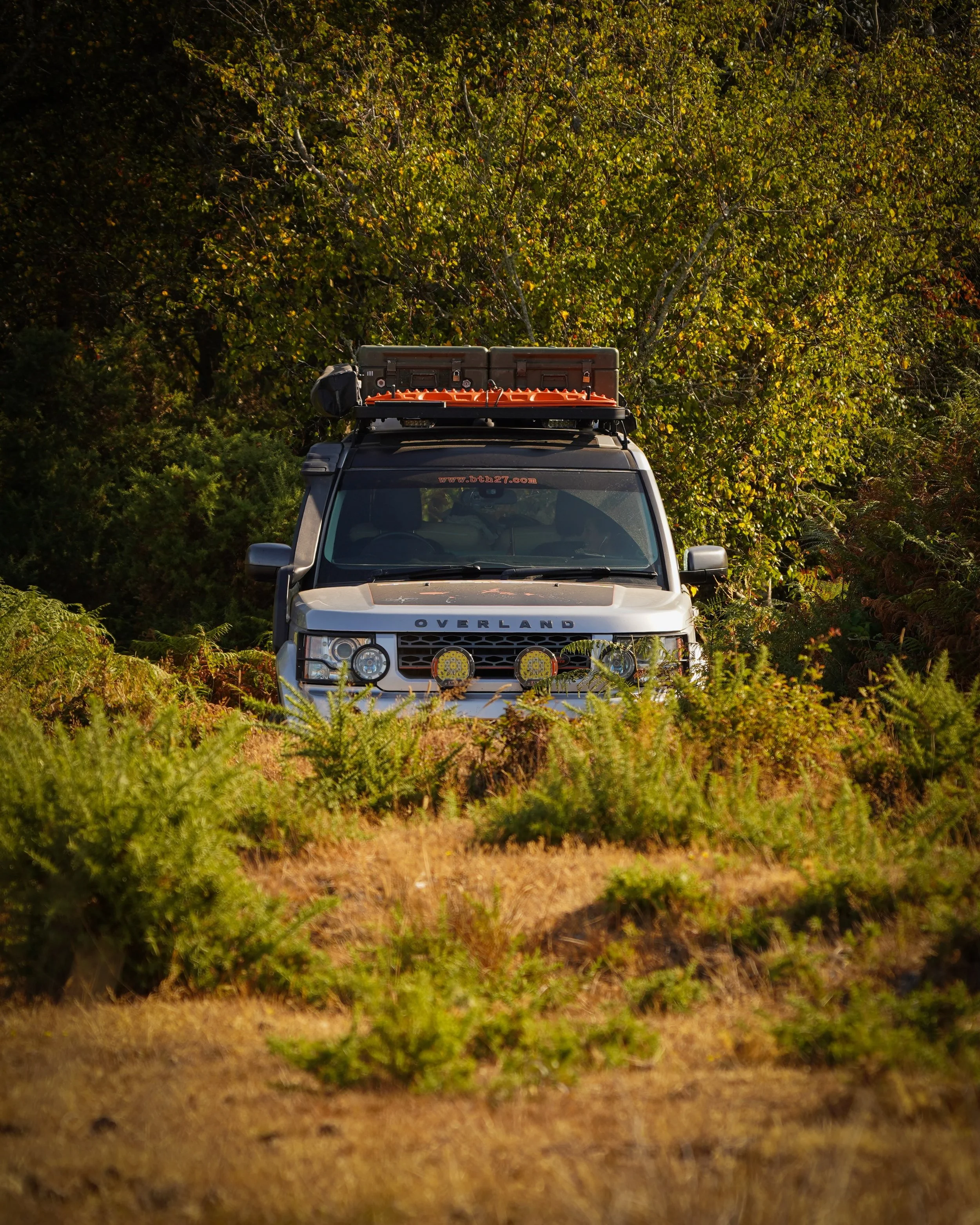 Sometimes the best campspots aren&rsquo;t on the map - they&rsquo;re found by following the tracks less traveled. Ready for whatever lies beyond the next bend. 🌿🏕️ 

#BTH27 #builtnotbought #selfcoverted #overlandtravel