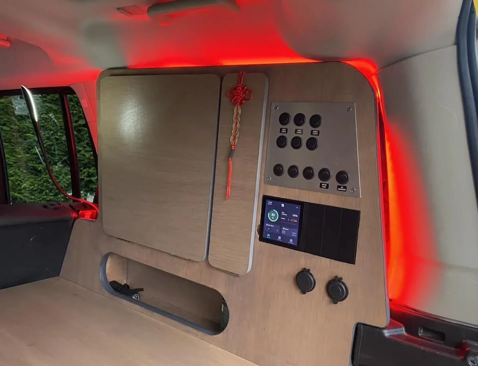 Electrics:  battery, lights, power points...