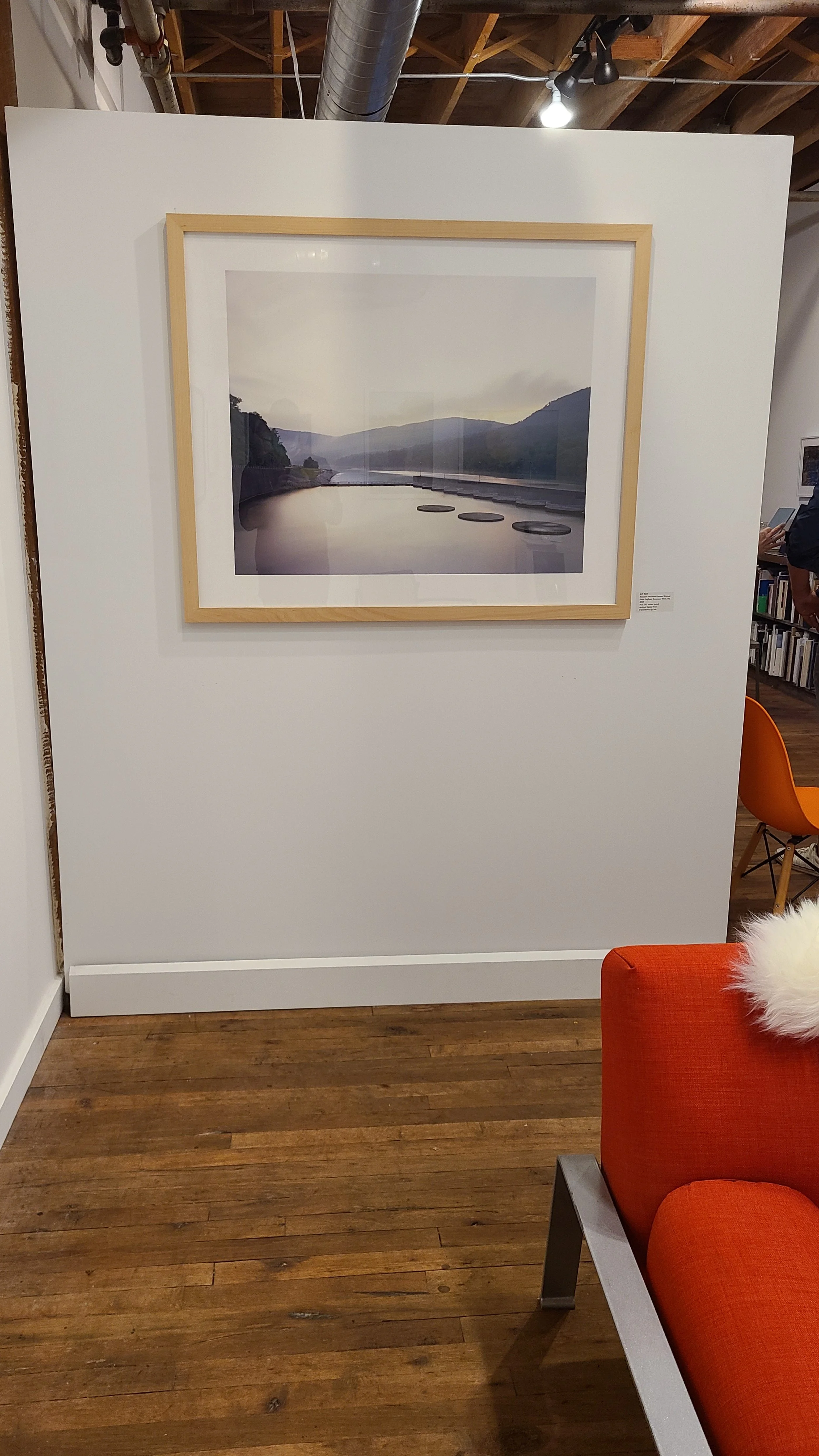 Portable Gallery Wall on Wheels