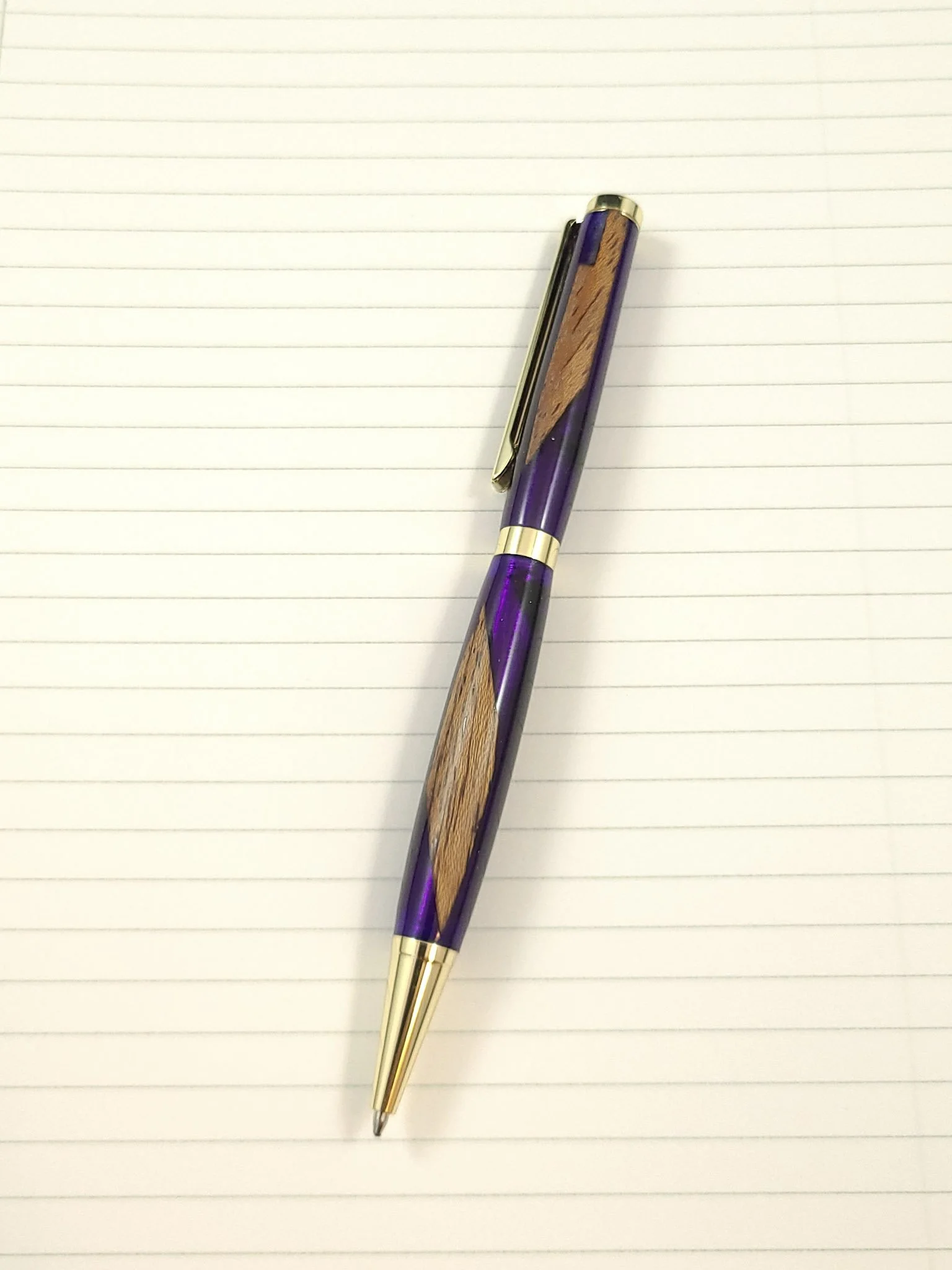 Resin & Walnut and Resin Pens and Pencils
