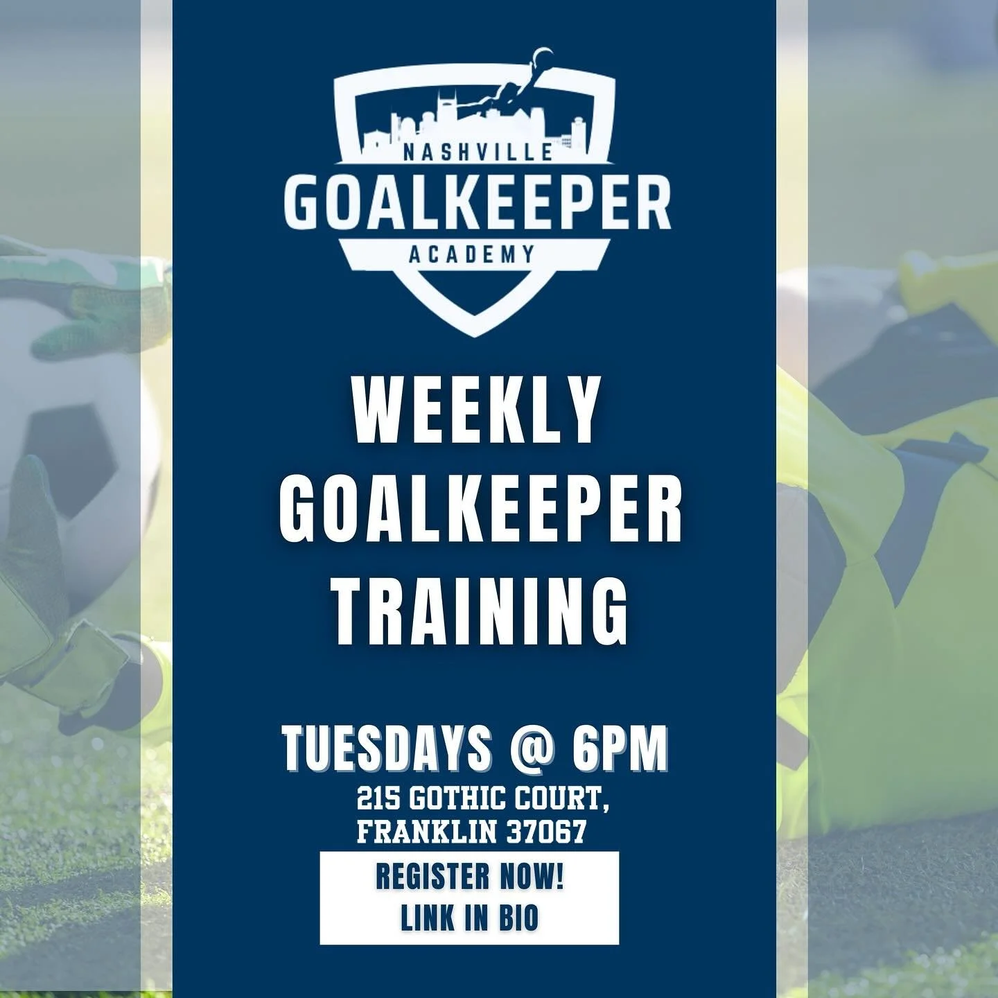 Come join us weekly to develop your game❗️
⠀
💯All are welcome 💯

✅Sign up via link in our bio on our website