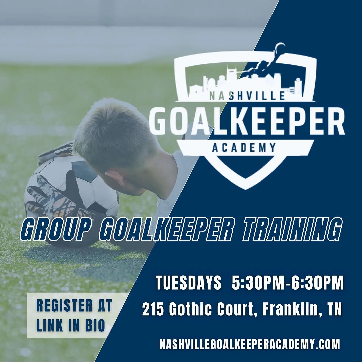 🚨 Weekly Goalkeeper Training is ON! 🚨
Join us every Tuesday at 5:30 PM 🧤🔥
📍  Goalkeepers of all levels are welcome 
📅 Every Tuesday | ⏰ 5:30 PM

👉 Register now and explore more:
www.nashvillegoalkeeperacademy.com 

#GoalkeeperTraining #Nashvil