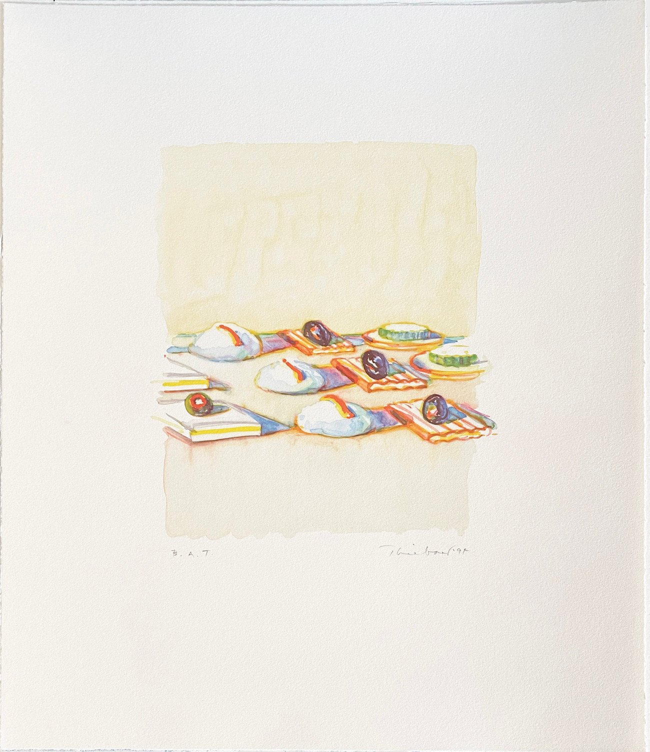 Wayne Thiebaud (American, 1920-2021)