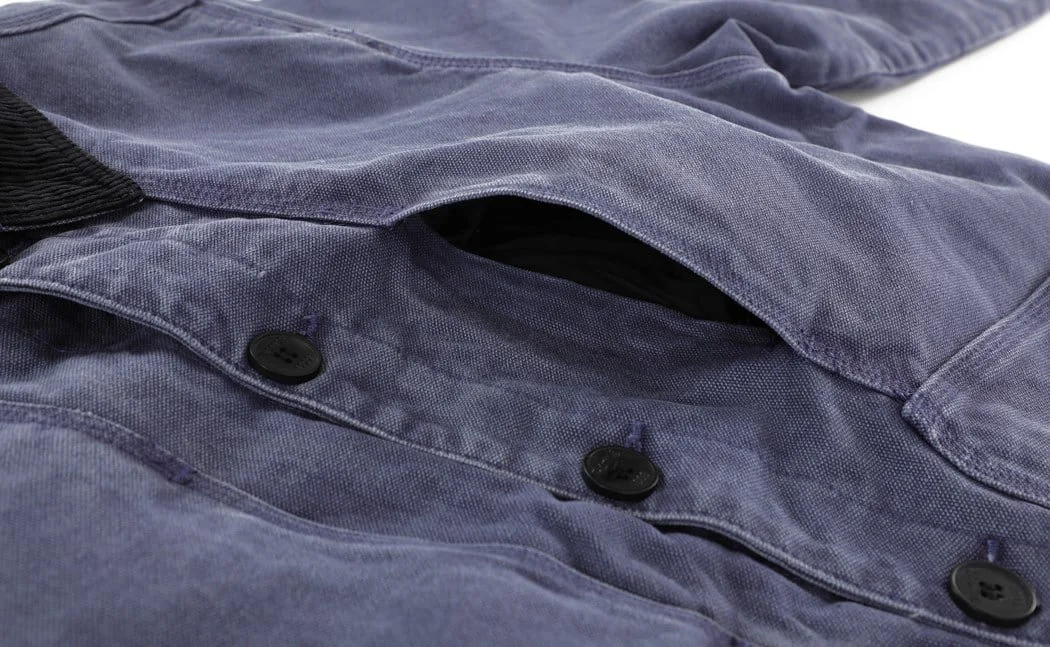 2x welted side-entry chest pockets on Insulated Chore Jacket