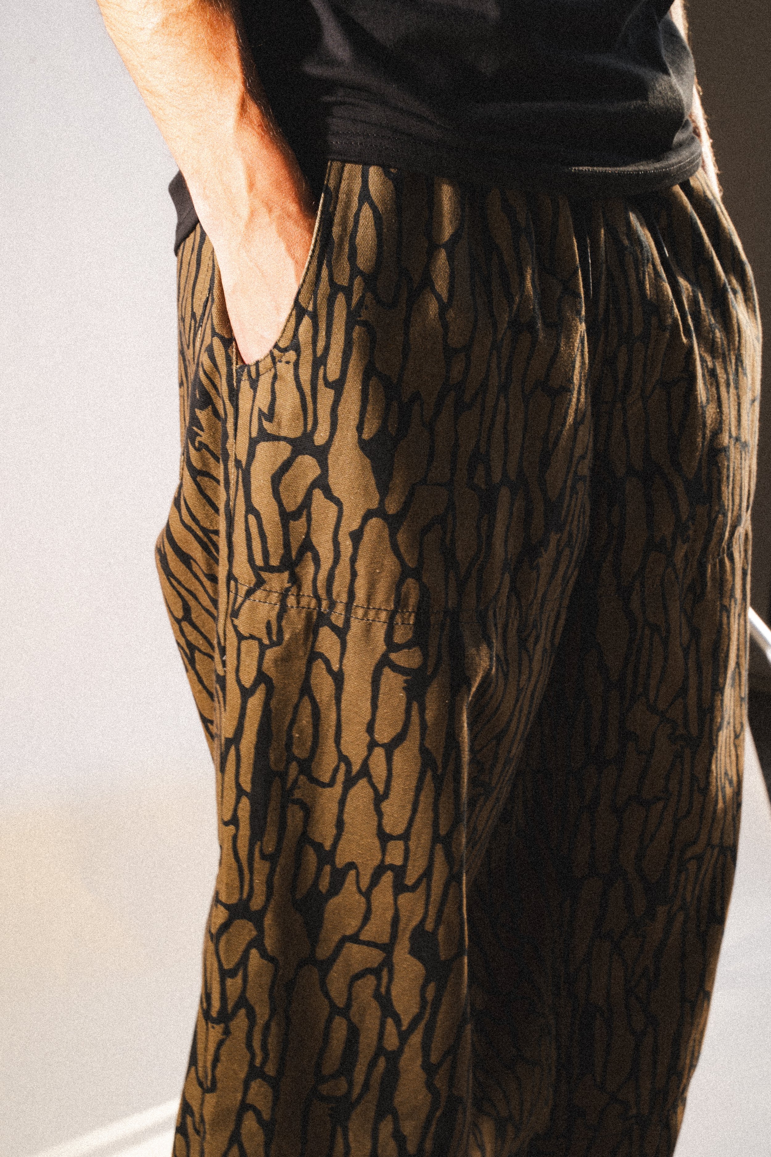 "Bark" Camo (look closely at print) SS25