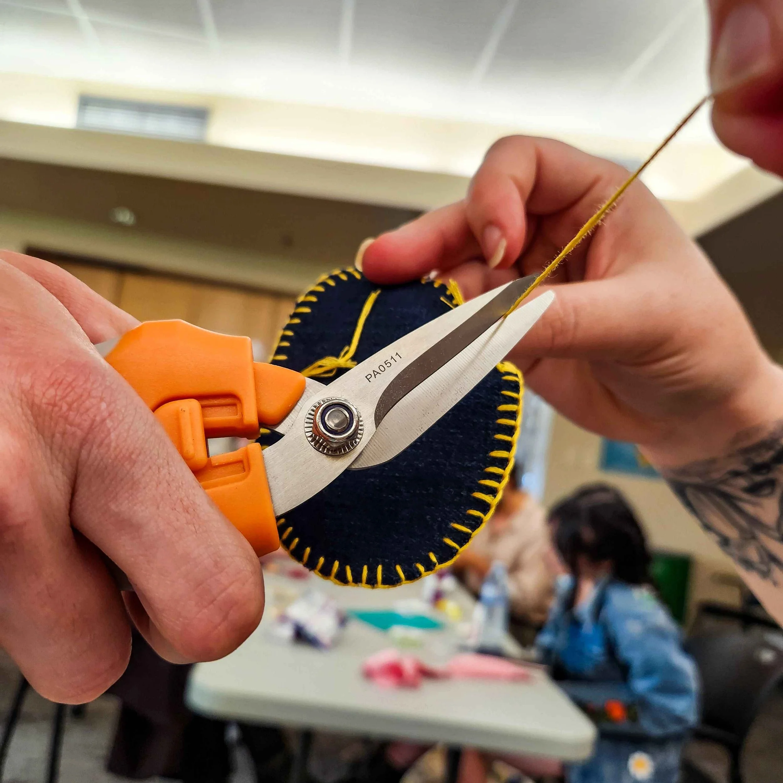 Thank you to everyone who attended our May Crafternoon event at the Greater Victoria Public Library, Juan de Fuca branch! We had a great time making fabric patches out of scrap fabric with you. Stay tuned for our next event, which will be coming up i