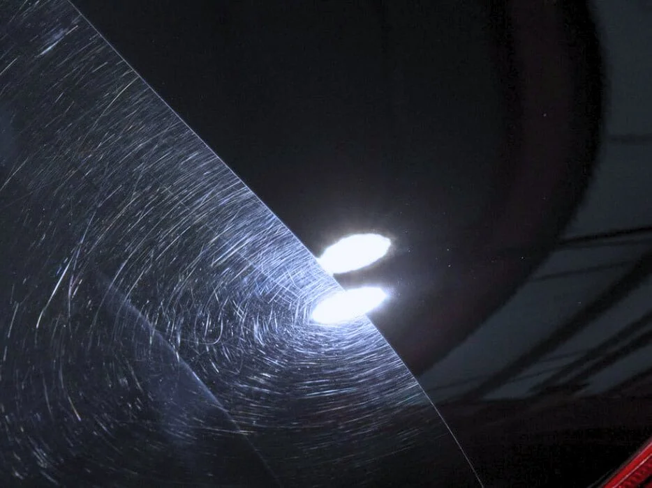 Swirl Marks Paint Correction