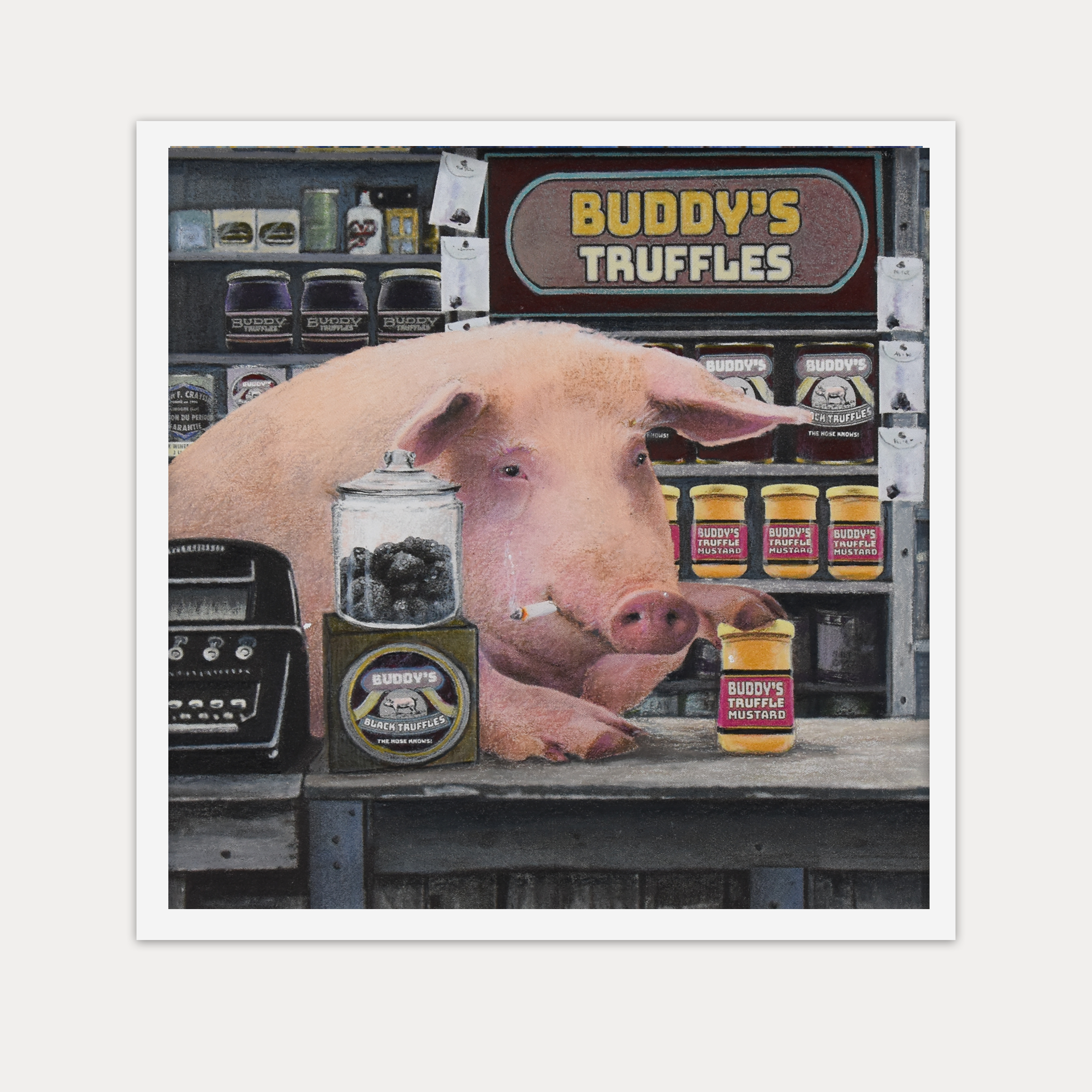 Buddys Truffle Mustard - Framed.png