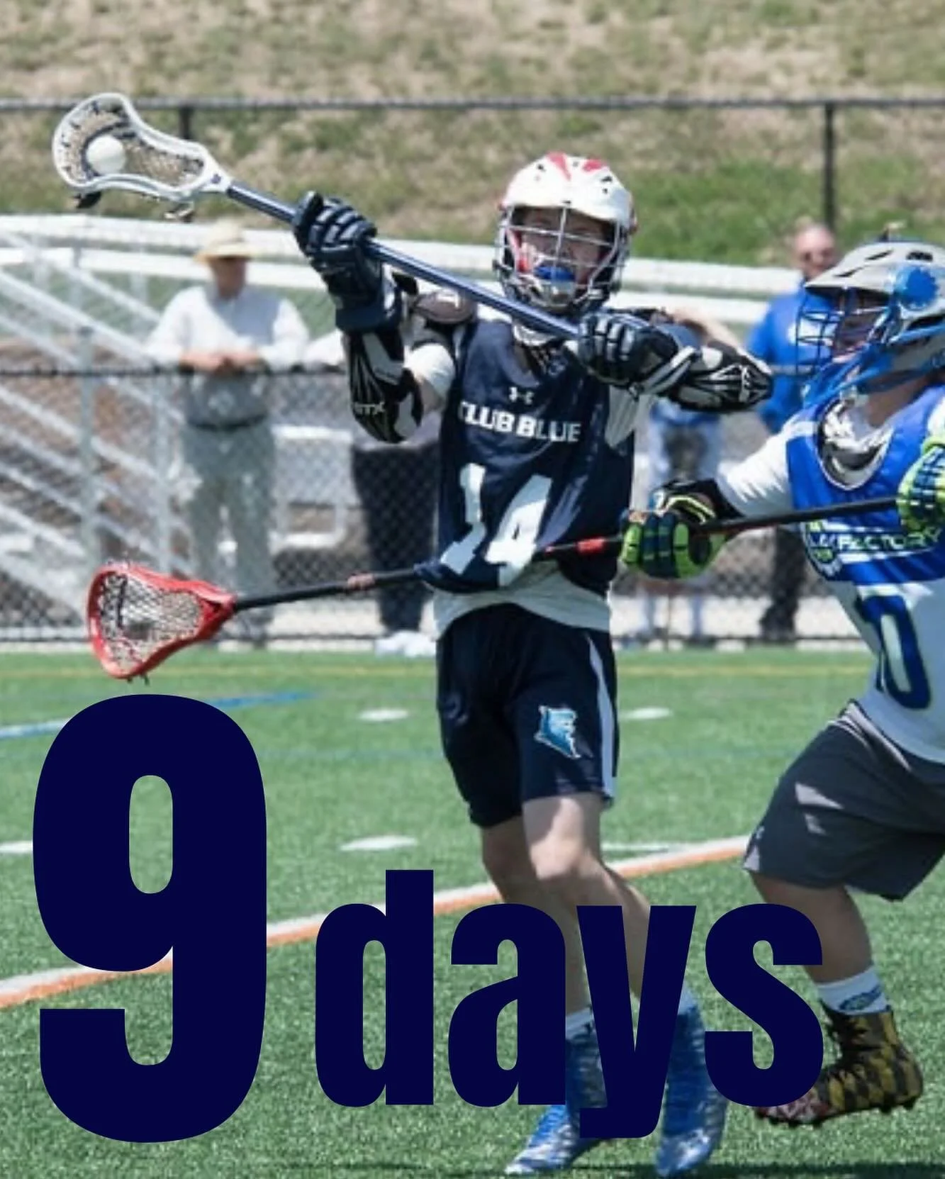 Countdown until tryouts starts now! 9 days until 31,32, &amp; 33 tryouts. Register today! #clubblue