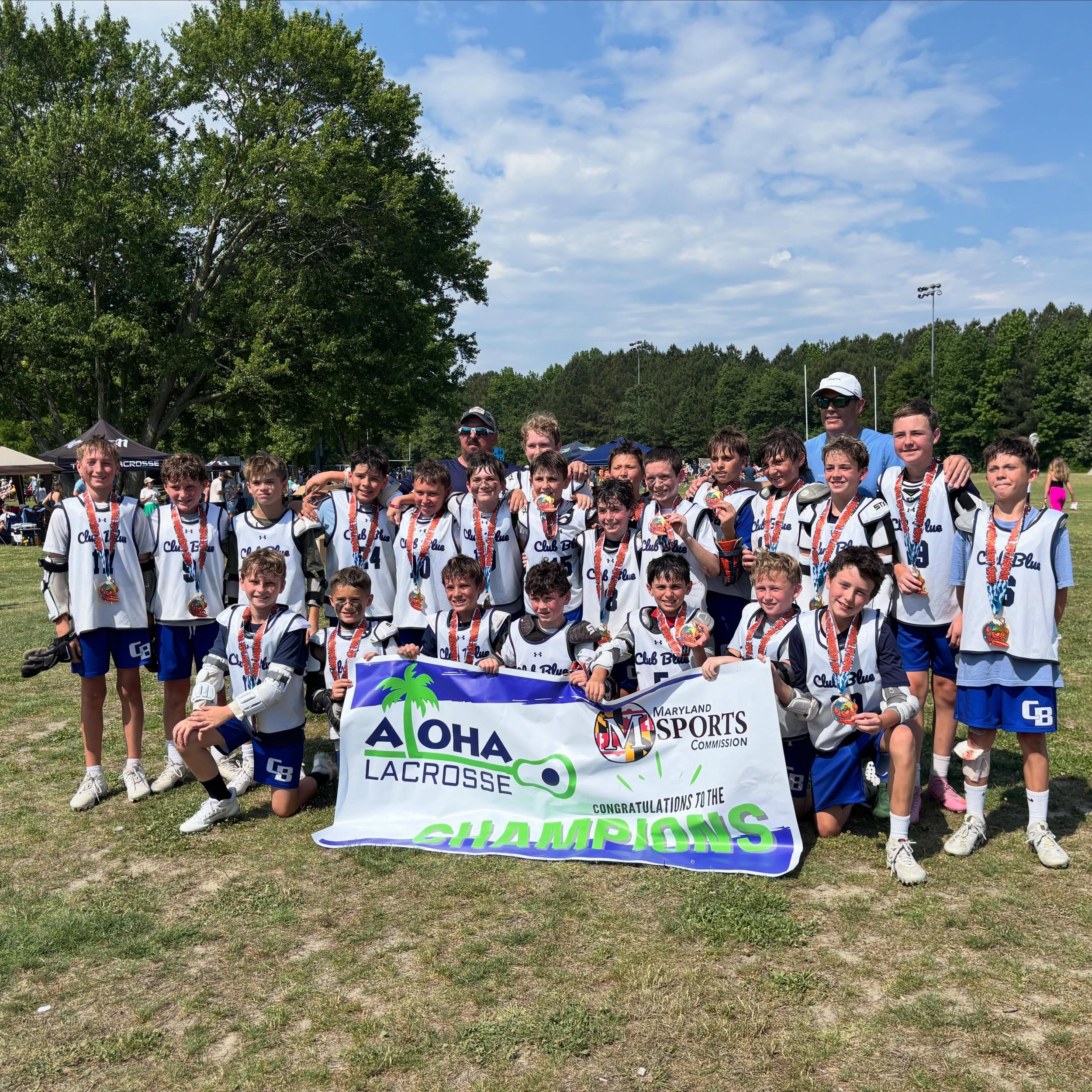 Congratulations to our 2033 Beach Lax Champions!🏆 @clubbluelacrosse @alohatournaments