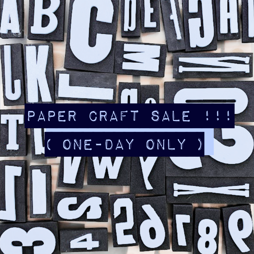 Paper Craft Sale !!!