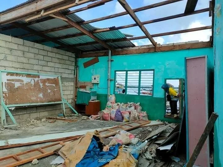 Reconstructing classrooms at Pagasinan school.jpg