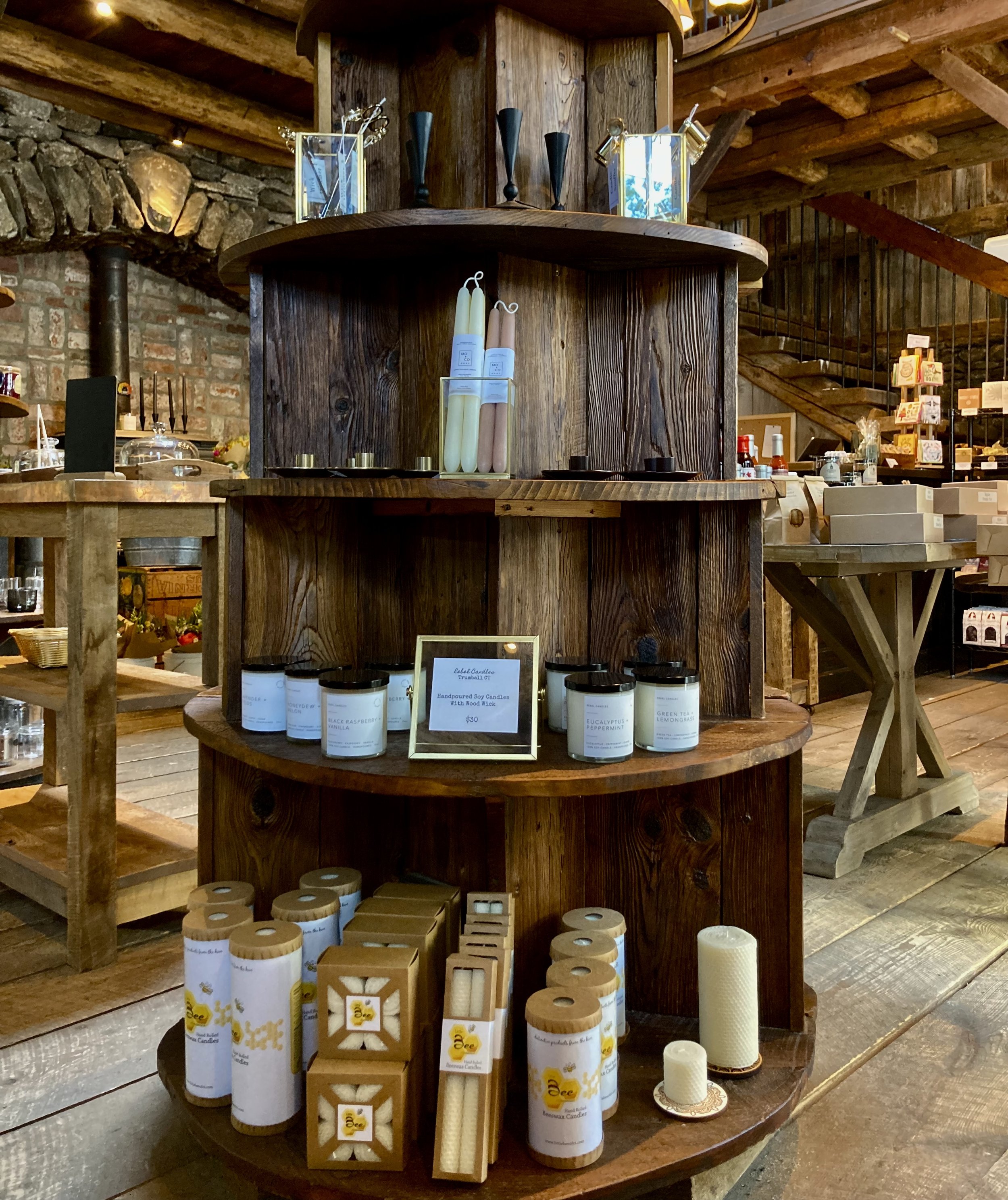 soaps and candles for sale