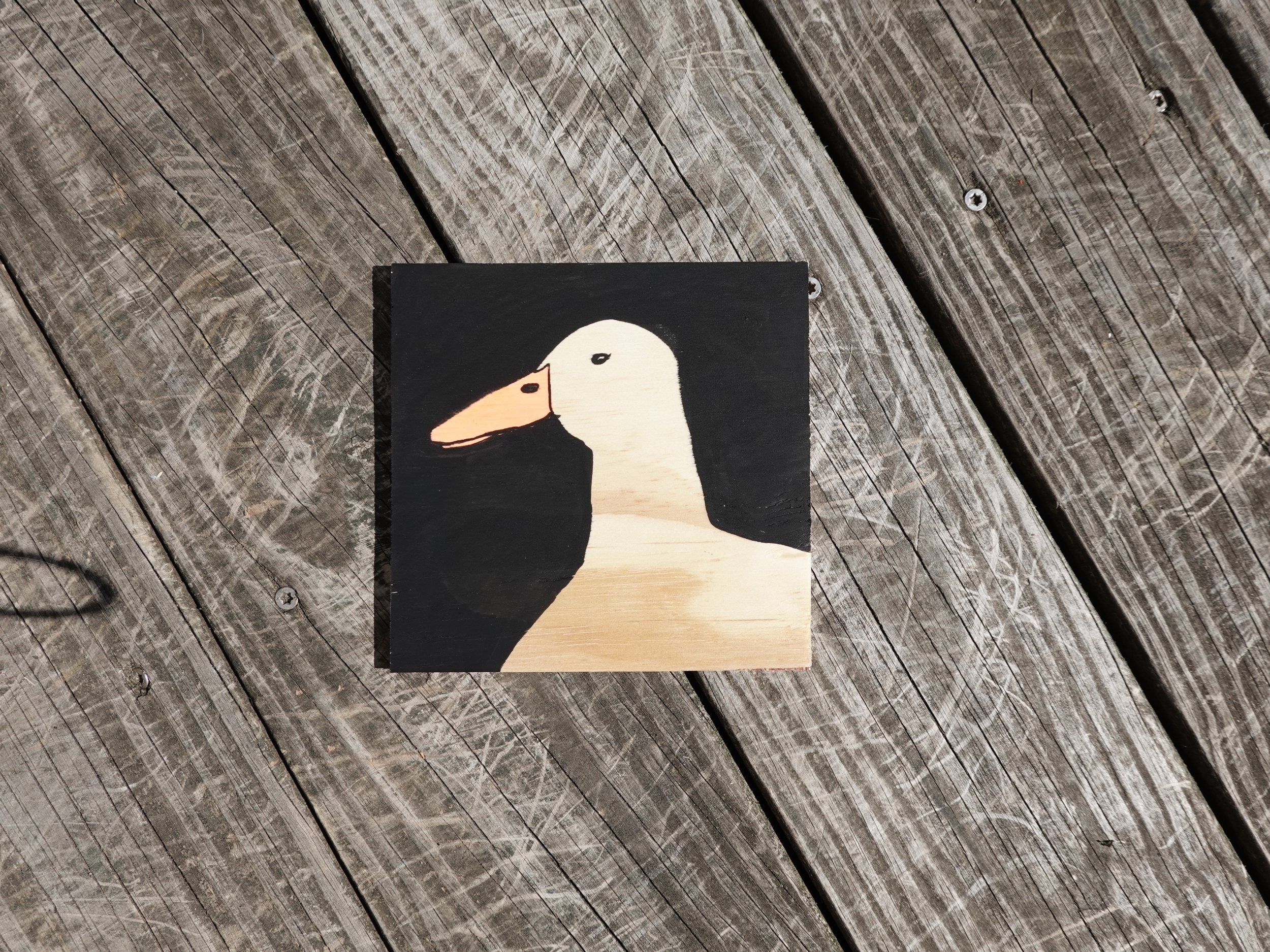 Duck 6"x6" Original