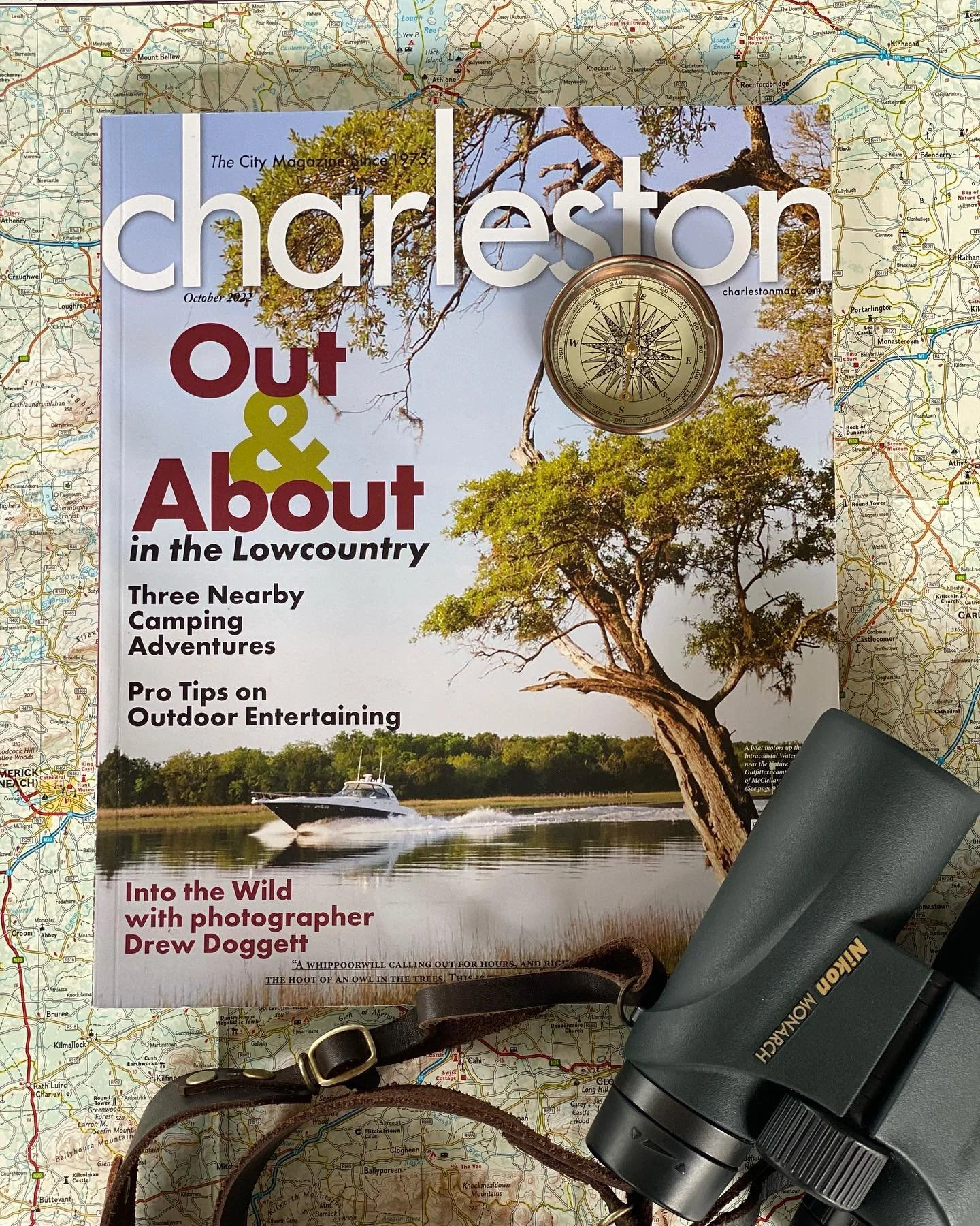Thrilled to have a spot in this month&rsquo;s @charlestonmag fall outdoor issue! 

Thanks to the super talented @tinysuitcase and @pfephoto for including us in a thoughtfully written and beautifully photographed piece that makes us all want to drop e