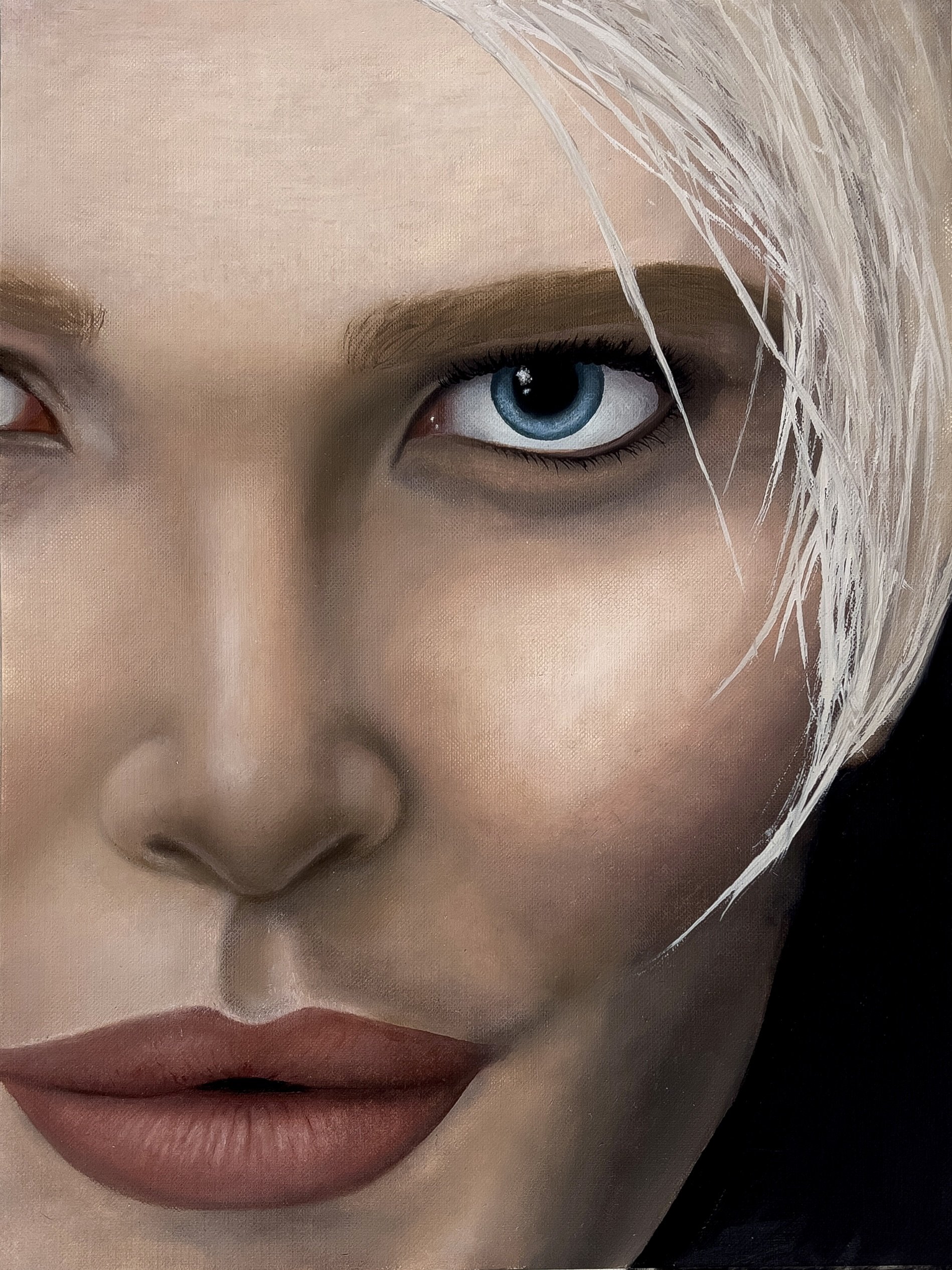 Sarah, 2023
Oil on canvas paper