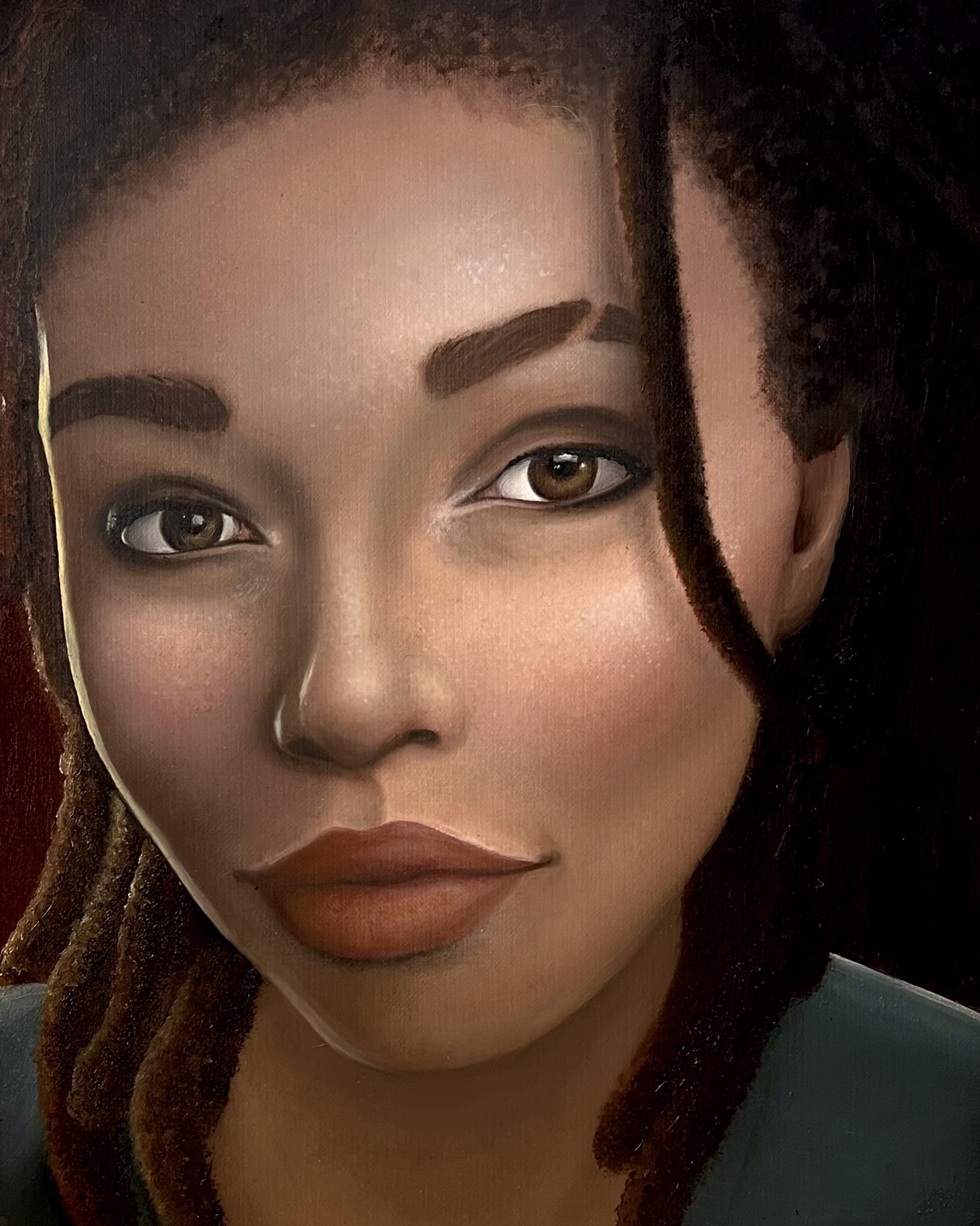 Bri, 2023
Oil on canvas paper