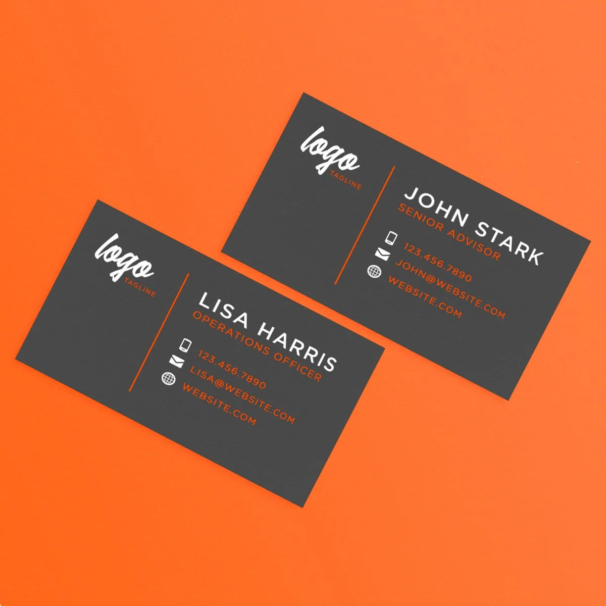 Standard Business Cards