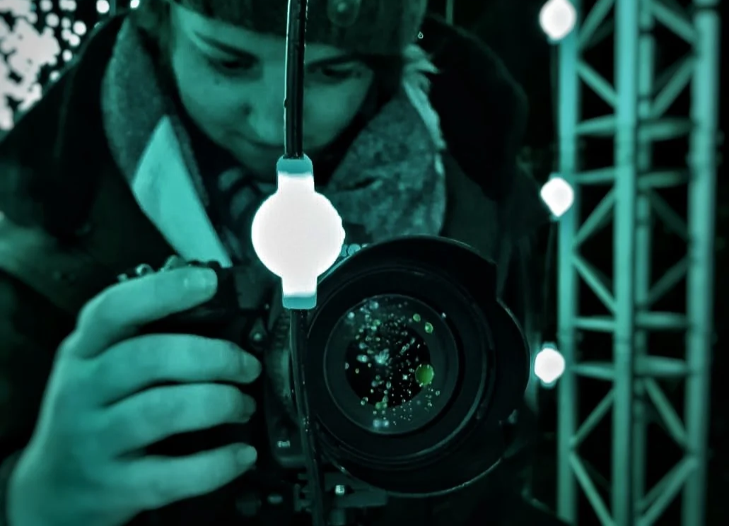 Aoife Buggy freelance camera operator, event filming on location with lights camera. Recording BTS footage and document highlights of the event