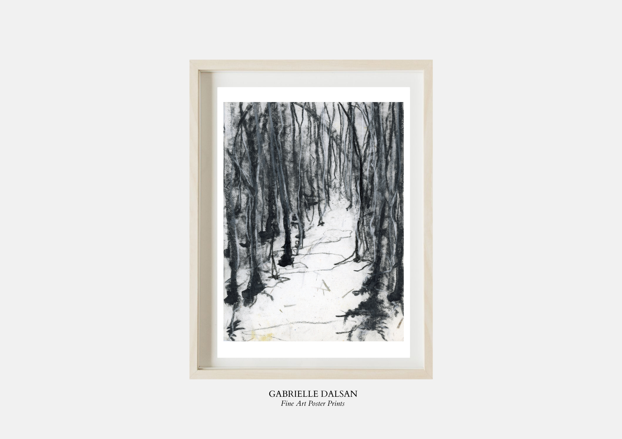 'STORM . I' - A4 Art Print by Gabrielle Dalsan (Only 20 Available)