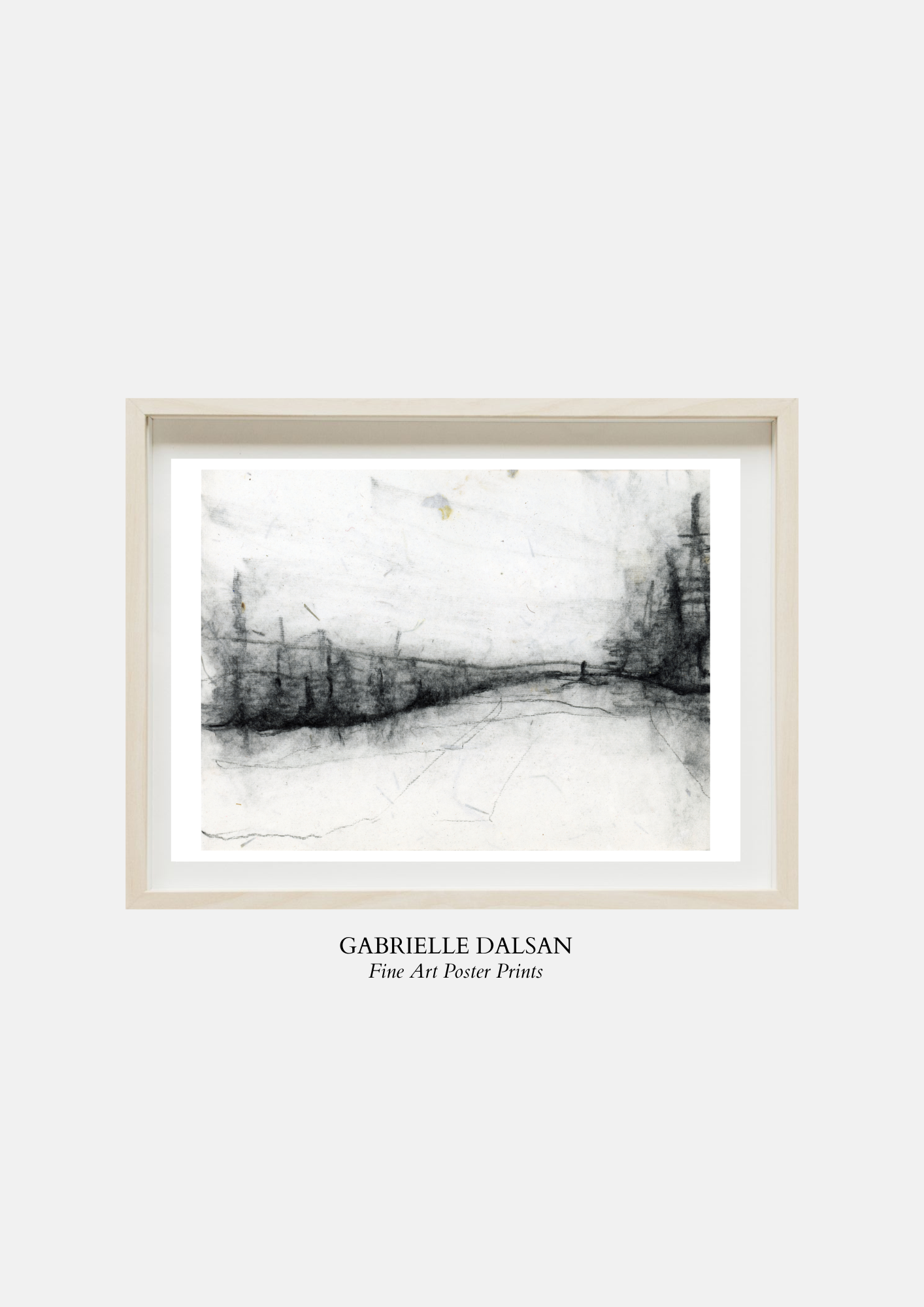'STORM . II' - A4 Art Print by Gabrielle Dalsan (Only 20 Available)
