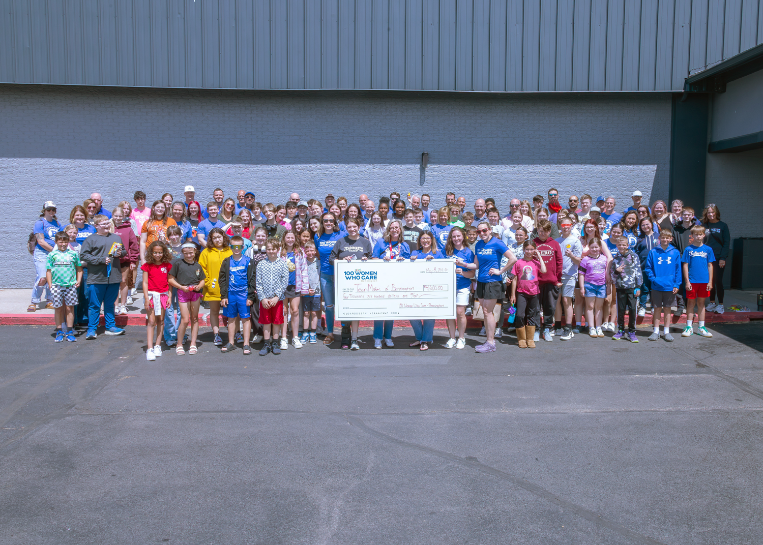 TeamMates Bennington Donation