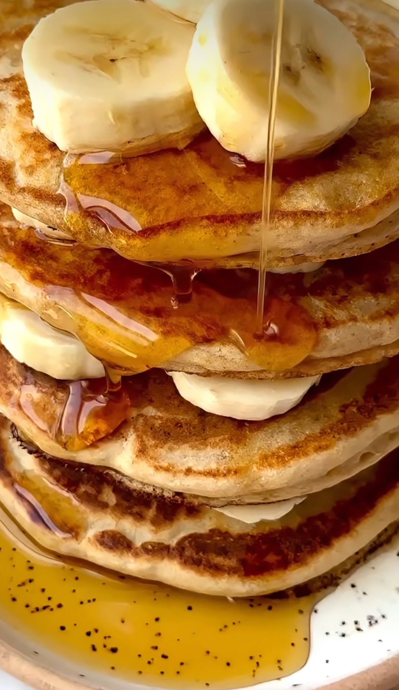 Banana Protein Pancakes (Gluten Free, High Protein)
