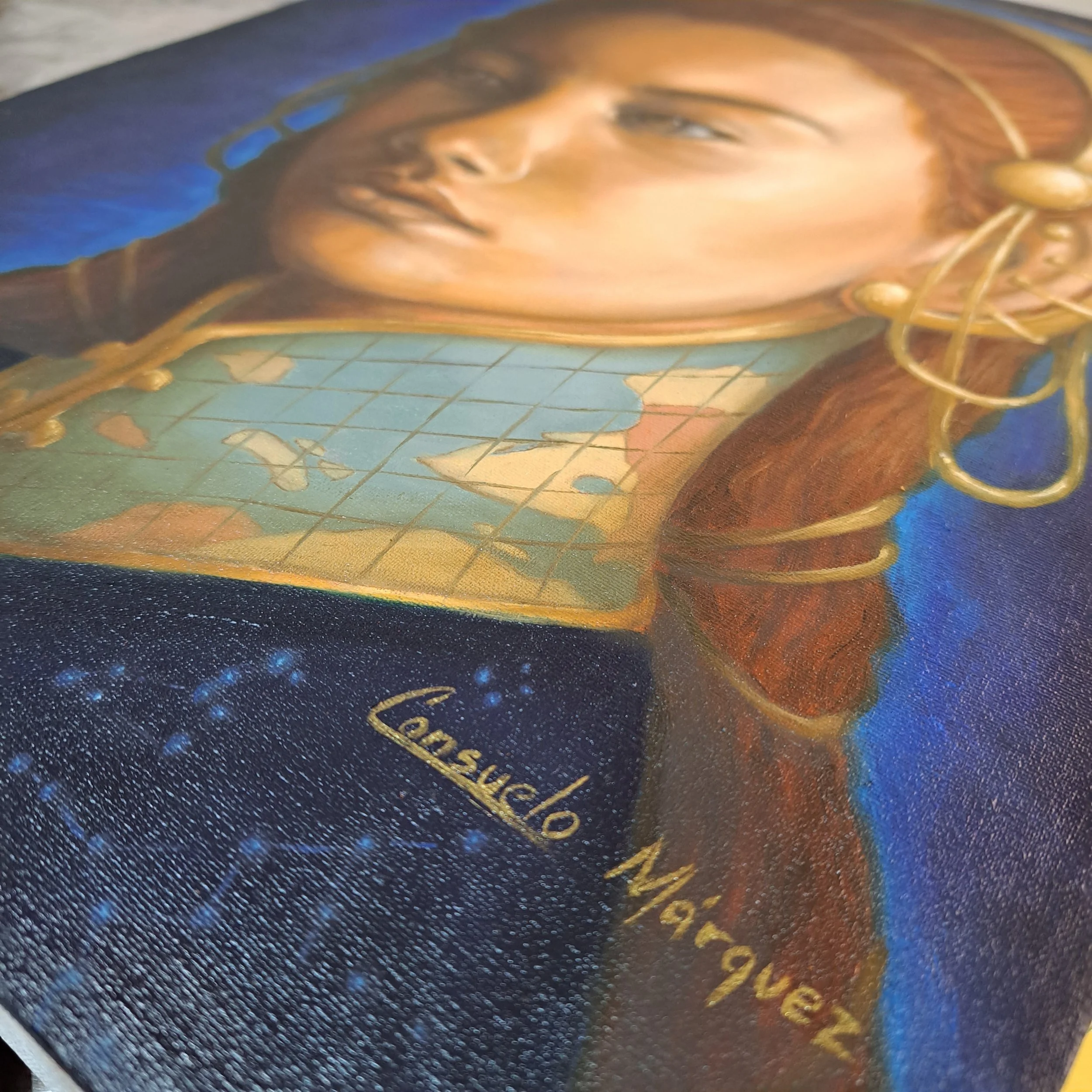 Obra de arte original, retrato en México