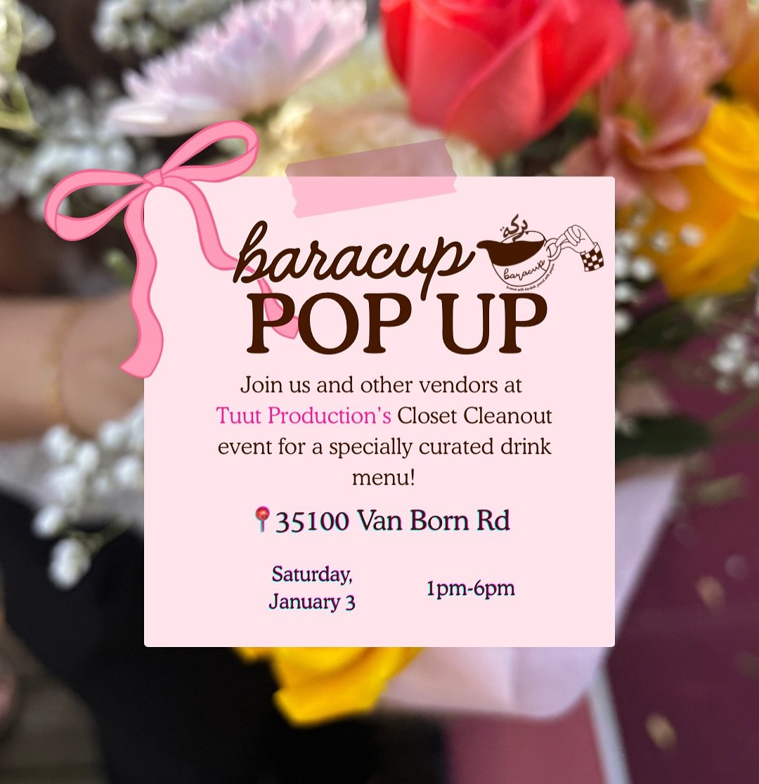 We are so excited to have our next pop-up at @tuutproductions Closet Cleanout! We will be debuting a specialty winter menu with a portion of our proceeds being donated to Palestine and Sudan! This will be an incredible event with lots of clothing ven