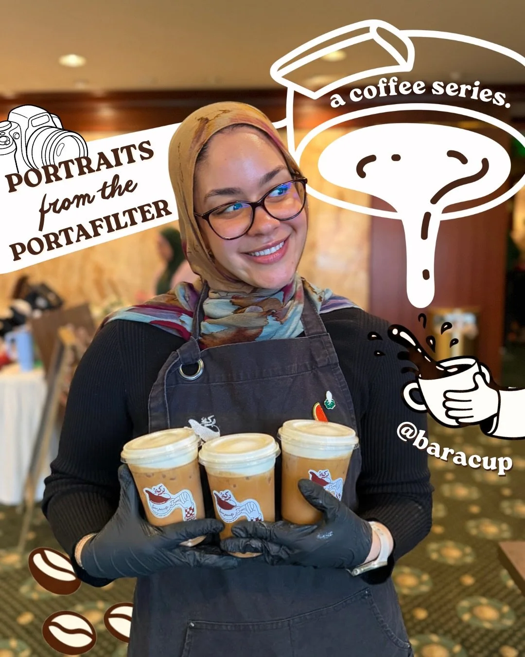 Introducing Portraits from the Portafilter ☕️
A portafilter is where the coffee sits before a shot is pulled. When it&rsquo;s done right, it flows slow, even and rich. It takes patience and intention.

Maybe there&rsquo;s something in that for us too