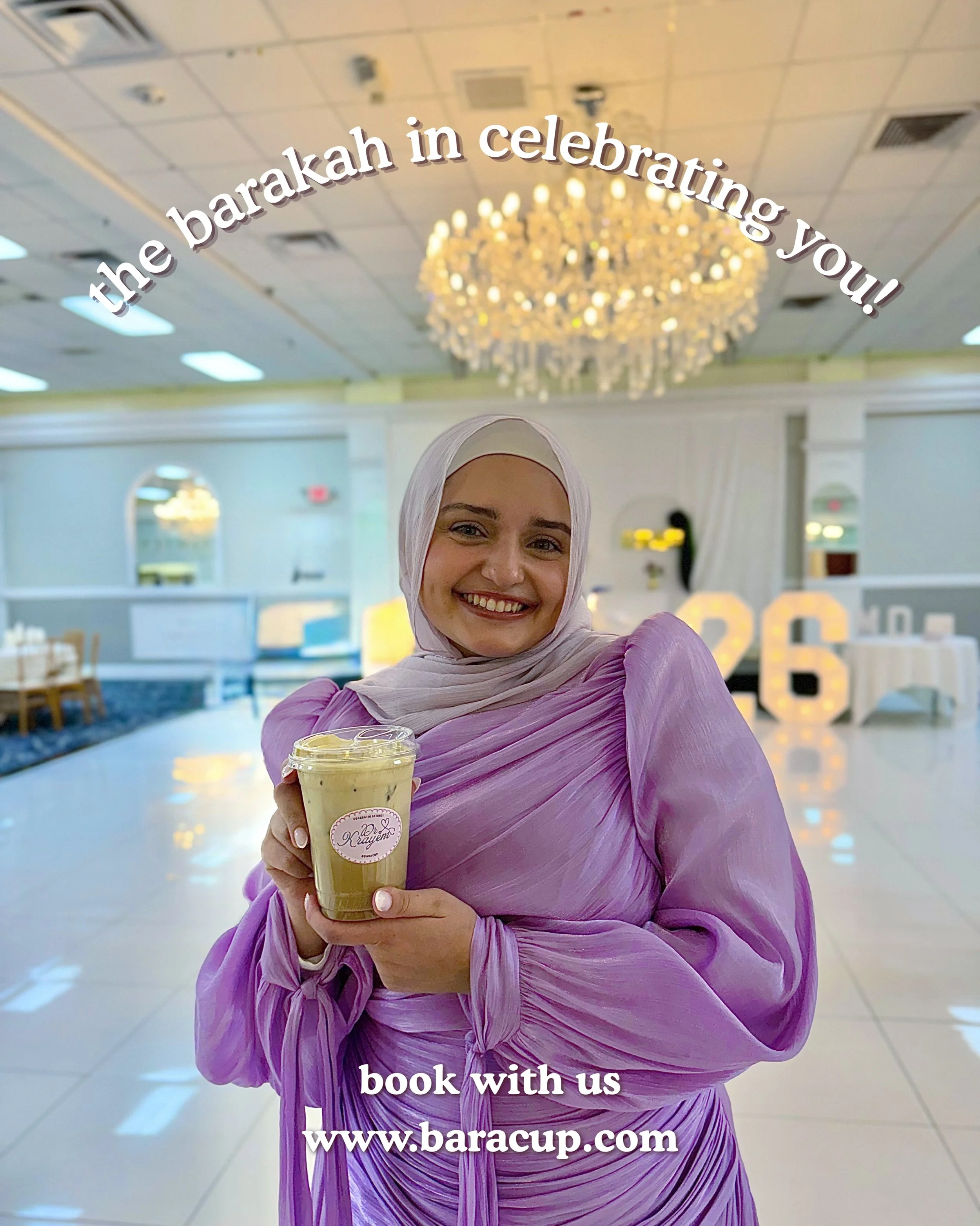 Doctors for baracup?? We love celebrating you! Our 2026 calendar is almost completely full. Interested in booking? Fill out our booking form on our website! ww.baracup.com - Congrats to our favorite baracup girlie Dr. Krayem <3

#coffee #cafe #cof