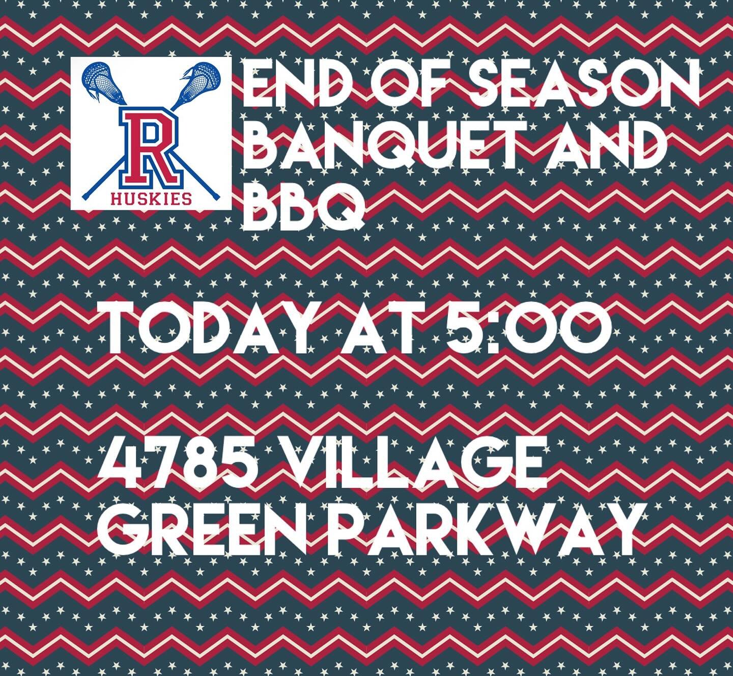 Hey everyone! Come join us to celebrate the end of another awesome lacrosse season and our Huskies athletes!
❤️🥍💙