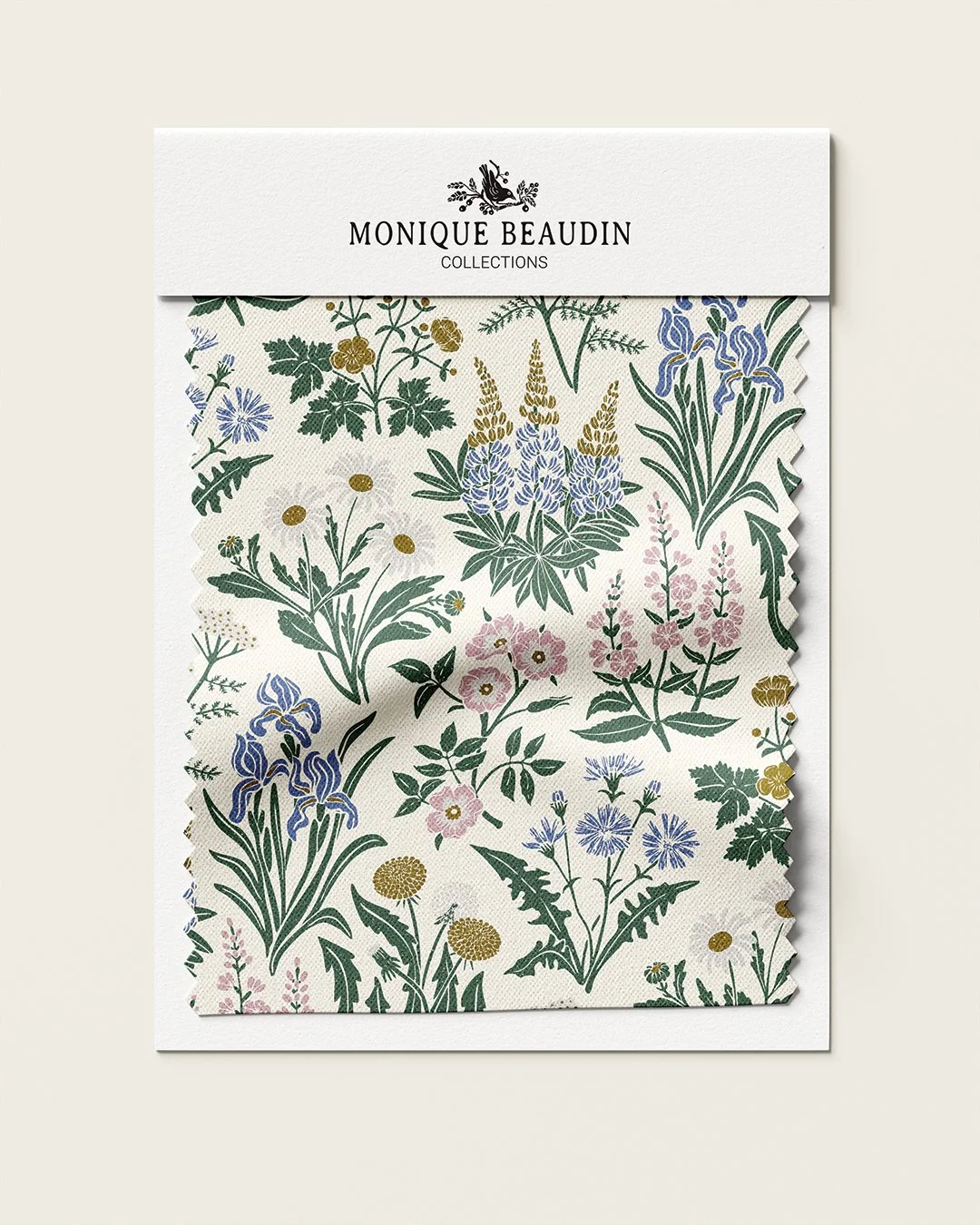 ✨Introducing my entry for Spoonflower&rsquo;s Vintage Florals Design Challenge✨

This soft, pastel millefleurs is inspired by heirloom wildflowers, such as lupines, irises, daisies, buttercups, chicory... scattered like a gentle field of fading memor