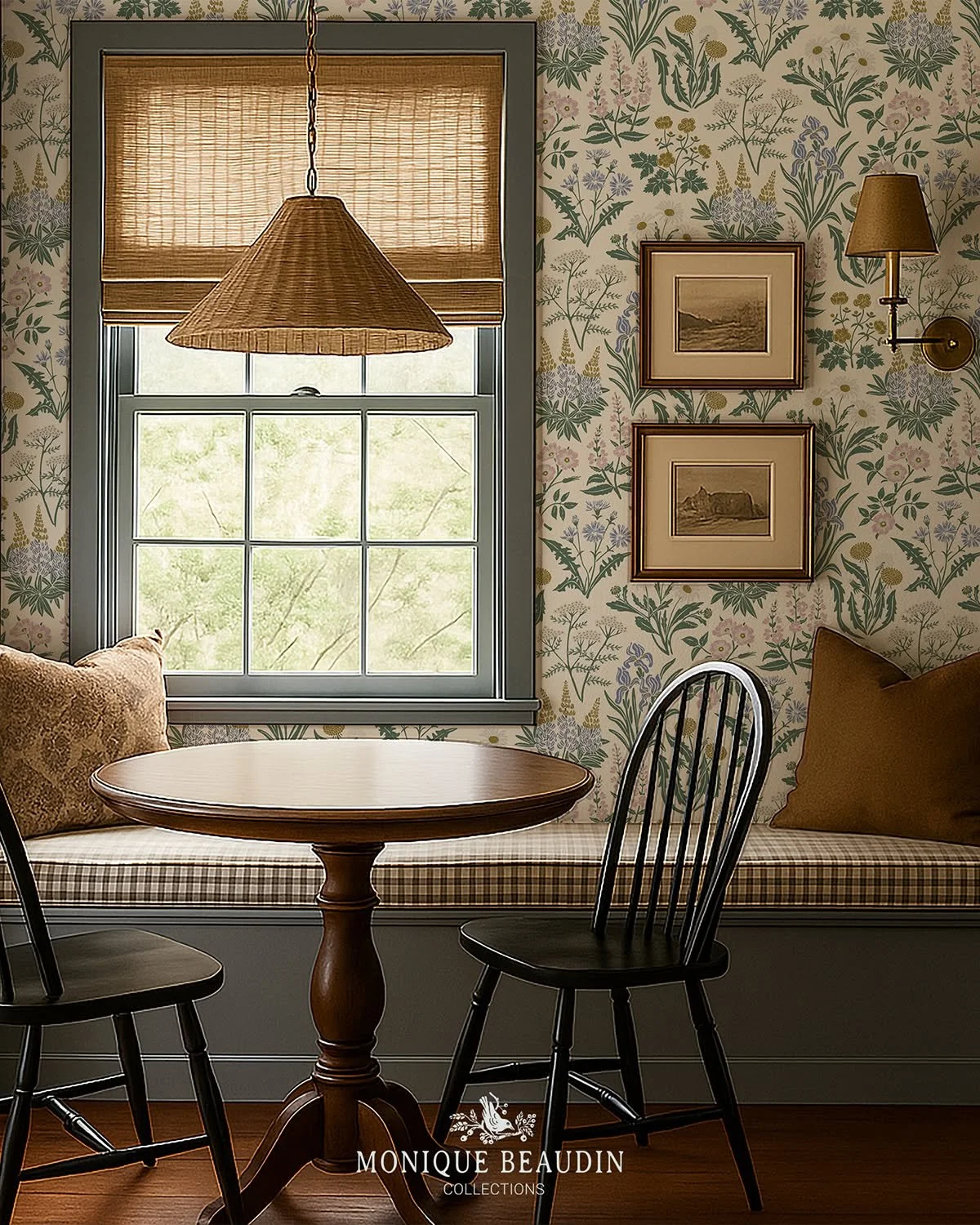 I've never shared this design on wallpaper before, but a recent pin on Pinterest has attracted a lot of attention, so I've decided to post it here 🤞Available in 3 different scales and 2 colorways.

Spoonflower Pattern ID: 20839365
Mockup by @creativ