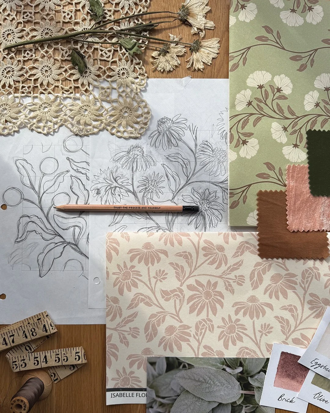 Our origins, our families, and our memories shape who we are as designers.

Our ability to create, our strengths, and even our weaknesses all contribute to a style that slowly takes shape, one that evolves, transforms, and changes over time.

TRUST T