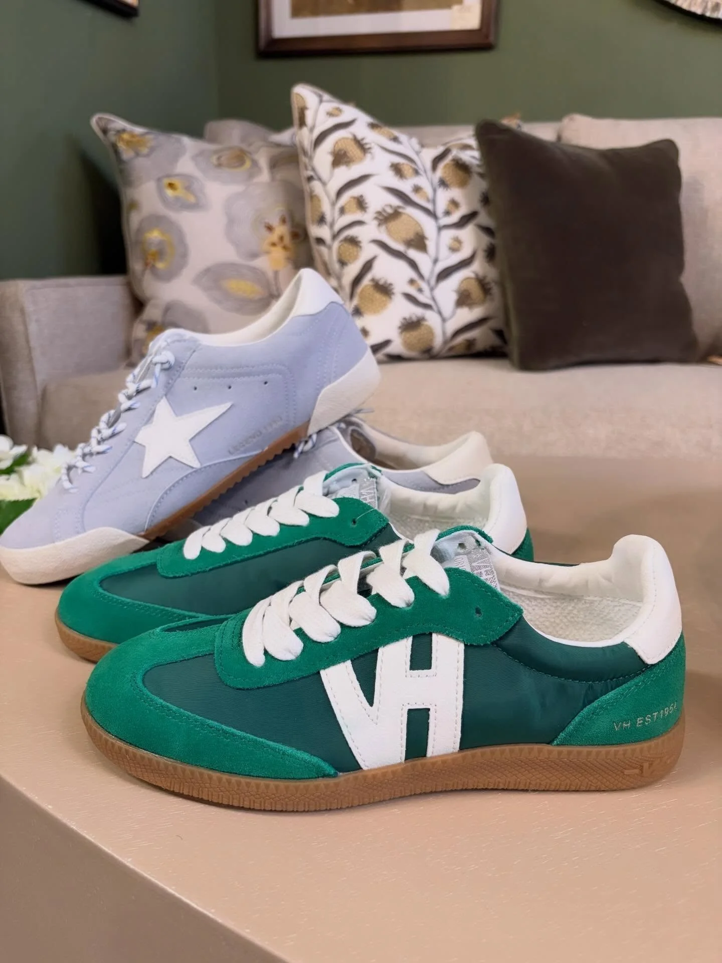 A new season calls for a fresh pair of sneakers! 🌱😍 Come &amp; grab a pair of our brand NEW shoes before they&rsquo;re gone! We are open 10-5. 💚