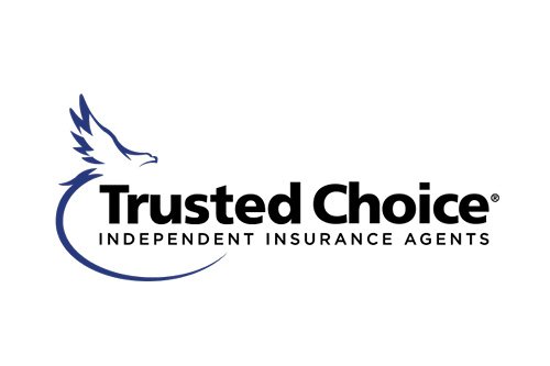 Logo of Trusted Choice, an independent insurance agents organization, featuring a stylized eagle and text.