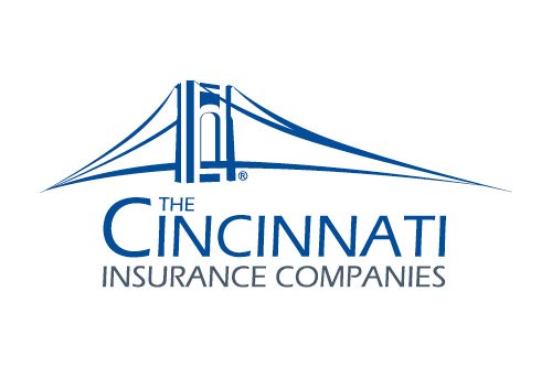 Logo of The Cincinnati Insurance Companies with a stylized bridge above the company name.