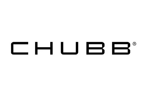 The word "CHUBB" in black capital letters on a white background, with a registered trademark symbol.