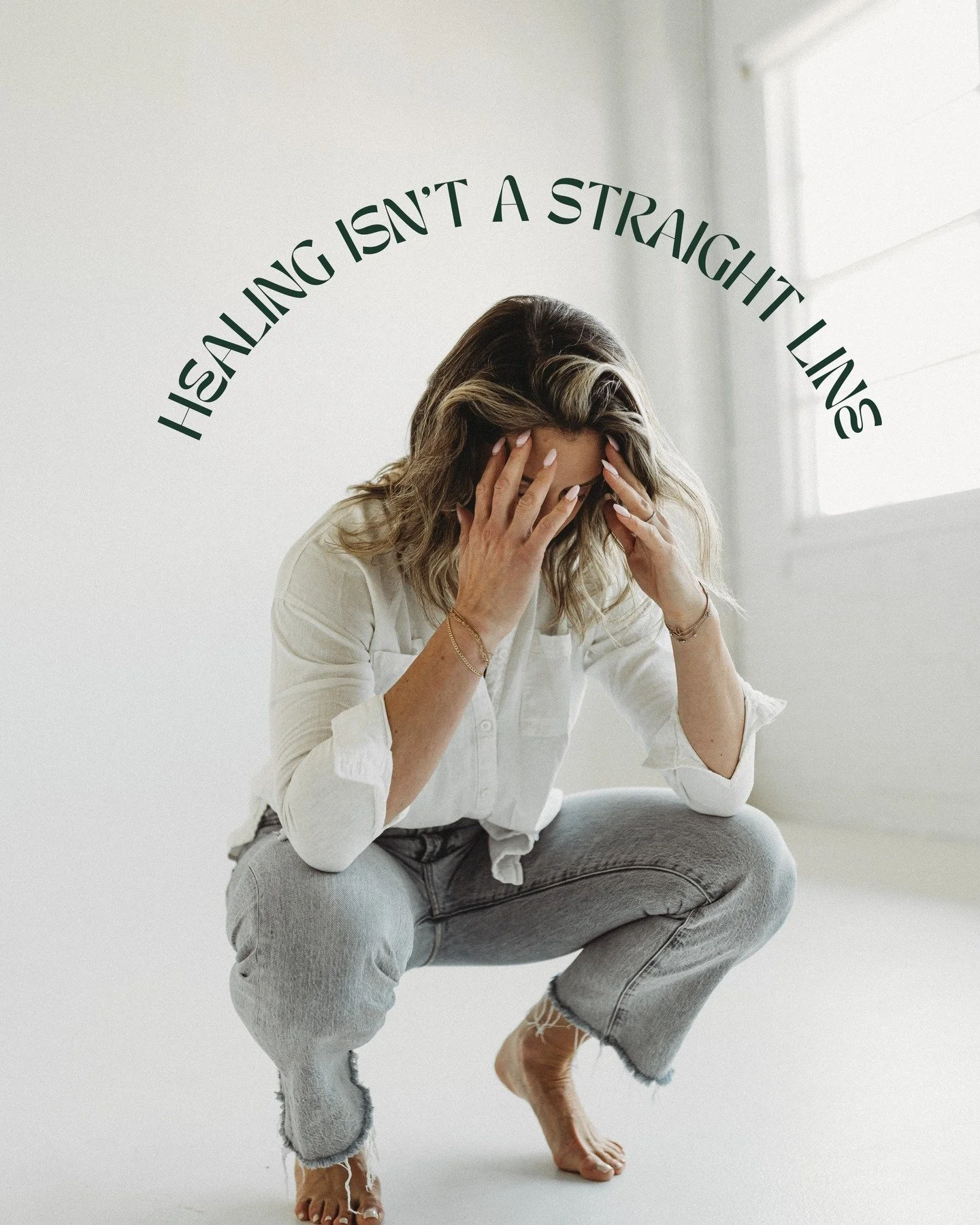 Plot twist: Healing isn't a straight line 📈

I used to think that once I &quot;did the work,&quot; I'd be fixed. That there was some finish line where all my trauma would be neatly resolved.

But healing is more like a spiral. You revisit the same t