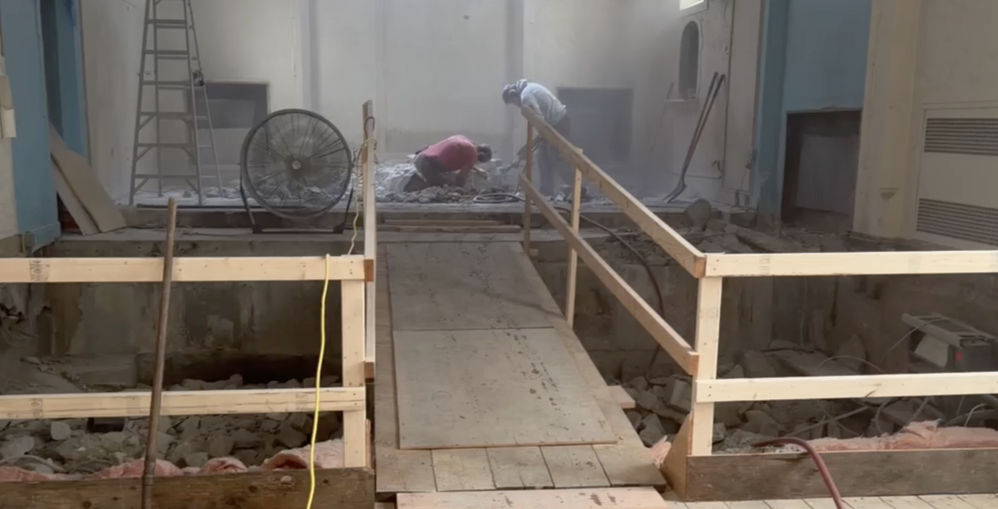 Restoration Update: Making Room for More Faithful at Mass