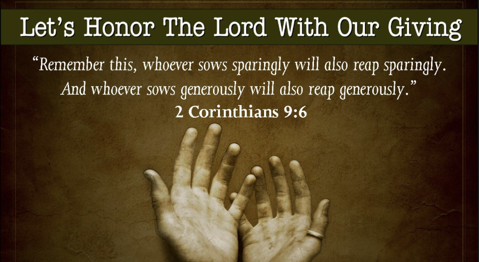 Tithing: Trusting God with What We Have