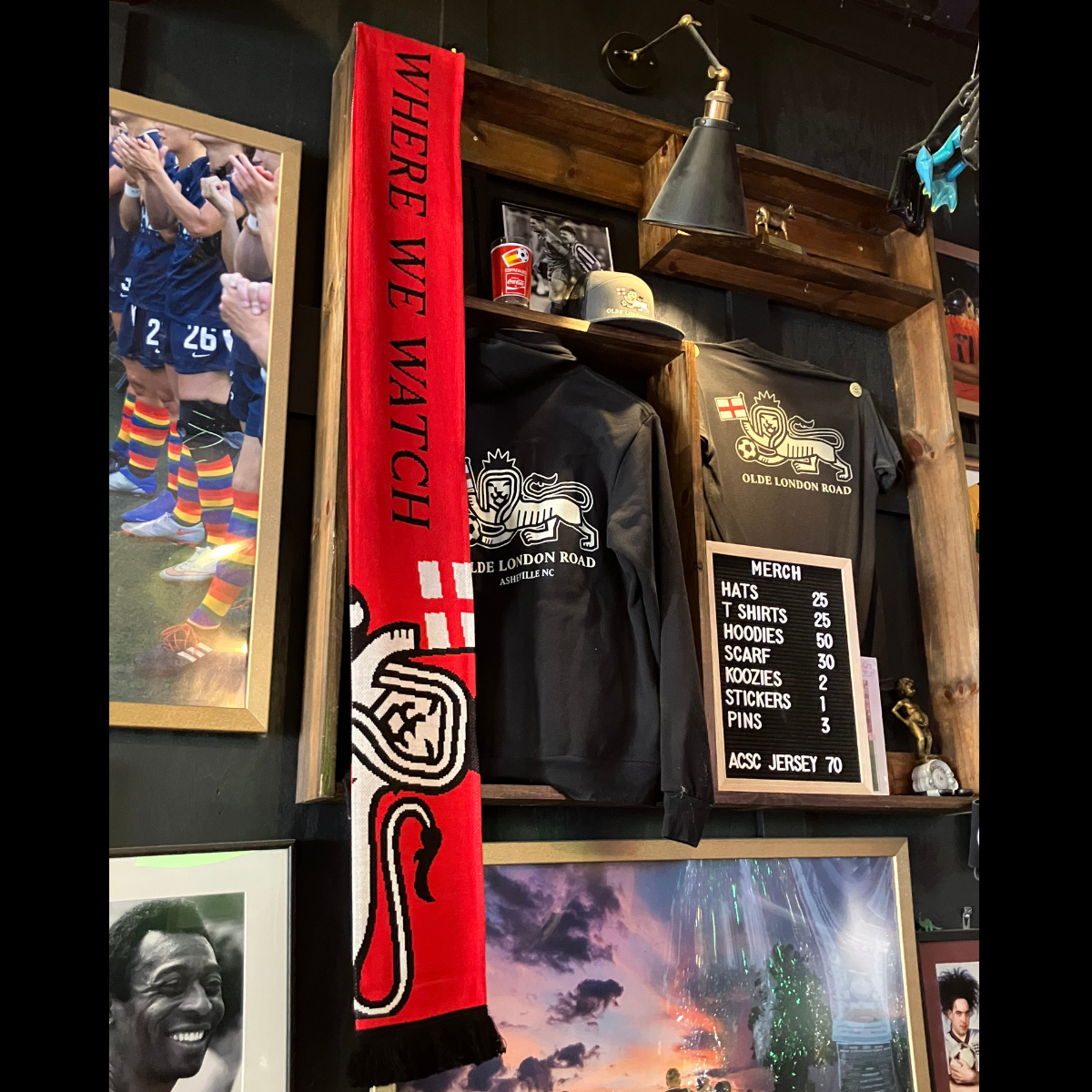 olde london road merchandise