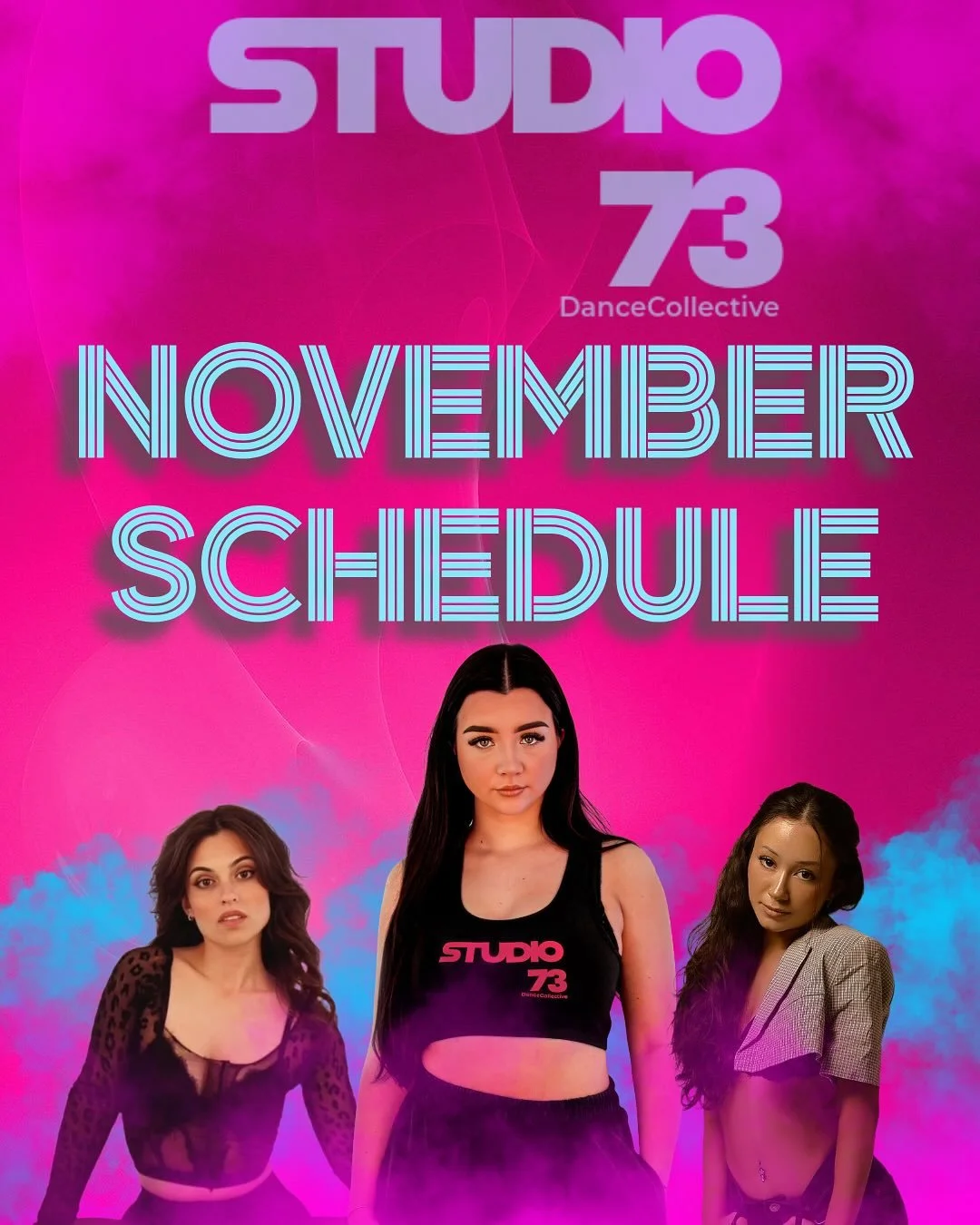 ✨NOVEMBER SONG SCHEDULE✨

Are you ready another month of bangers and fire choreo???🤪🔥

Book online via the link in our bio or walk-ins welcome🫶🏼
SEE YOU IN THE STUDIO🎉⭐️🩵🩷

📍 @adelie.studios 

WEDNESDAY | COMMERCIAL | 8-9PM w/ @xay_gb 
FRIDAY
