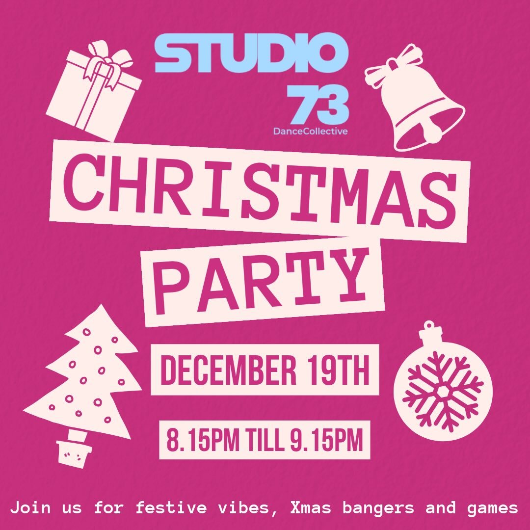 MINI CHRISTMAS PARTY✨🎄

We&rsquo;re finishing the term with a Christmas social at the studio 🎅💖
A relaxed, fun hour to celebrate the year together &mdash; no pressure, just laughs, music, games &amp; festive vibes.

Expect:
🎶 Xmas bangers
🎁 Game